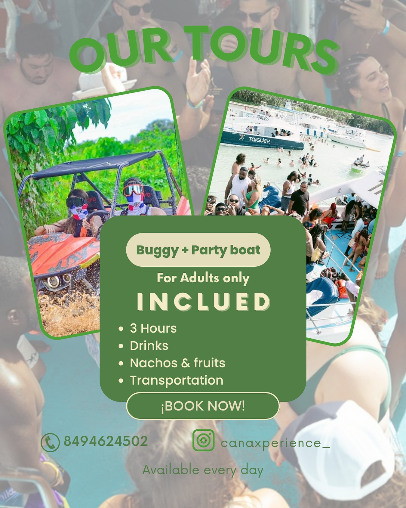 🔥🔥#boatparty #puntacanatours #buggy #buggytours #dominicanrepublic🇩🇴
