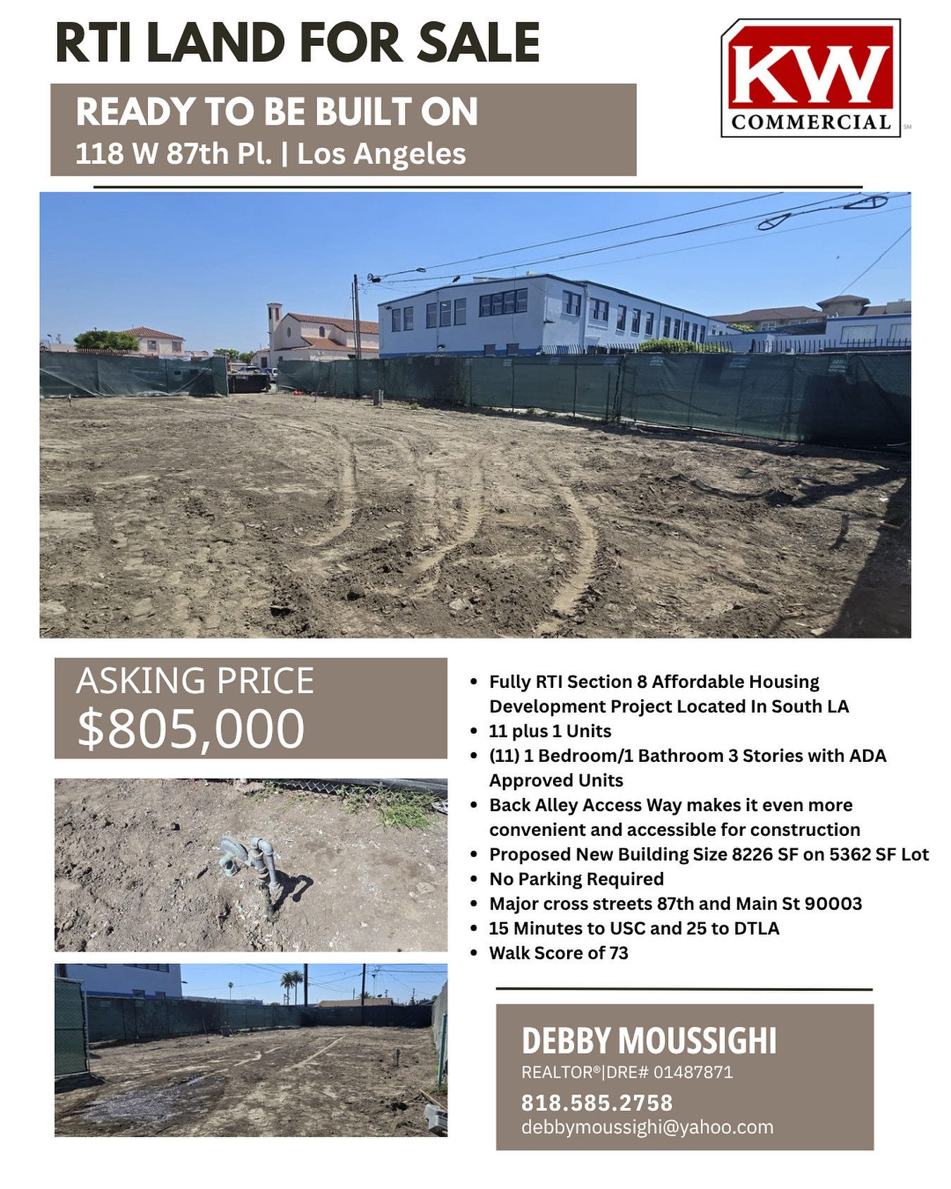🔎👀Explore a prime development opportunity in Los Angeles with a fully RTI project for section 8 affordable housing. Contact @debby_moussighi_realestate for more details!👍
#RTI #realtor #realestate #losangelesrealestate #development #developmentopportunity #investment #investmentopportunities #section8