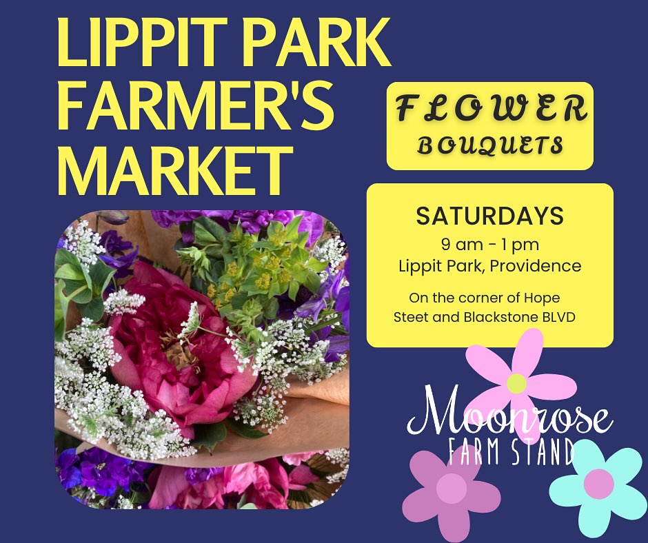 🌸 Come see us tomorrow at Lippitt Park Farmers Market! 🌸
We’ll be there with buckets full of gorgeous, fresh-picked flowers — grown right on our farm with just love and sunshine. Whether you’re grabbing a bunch for your kitchen table, a friend, or just because, we’ve got blooms to brighten your weekend. 💐✨
Stop by and say hi — we can’t wait to see you!
📍 Saturday | Lippitt Park | 9am–1pm
#FarmersMarketFlowers #SupportLocal #MoonroseFarm #LippittParkMarket #FreshFlowers @hopestreetmarket