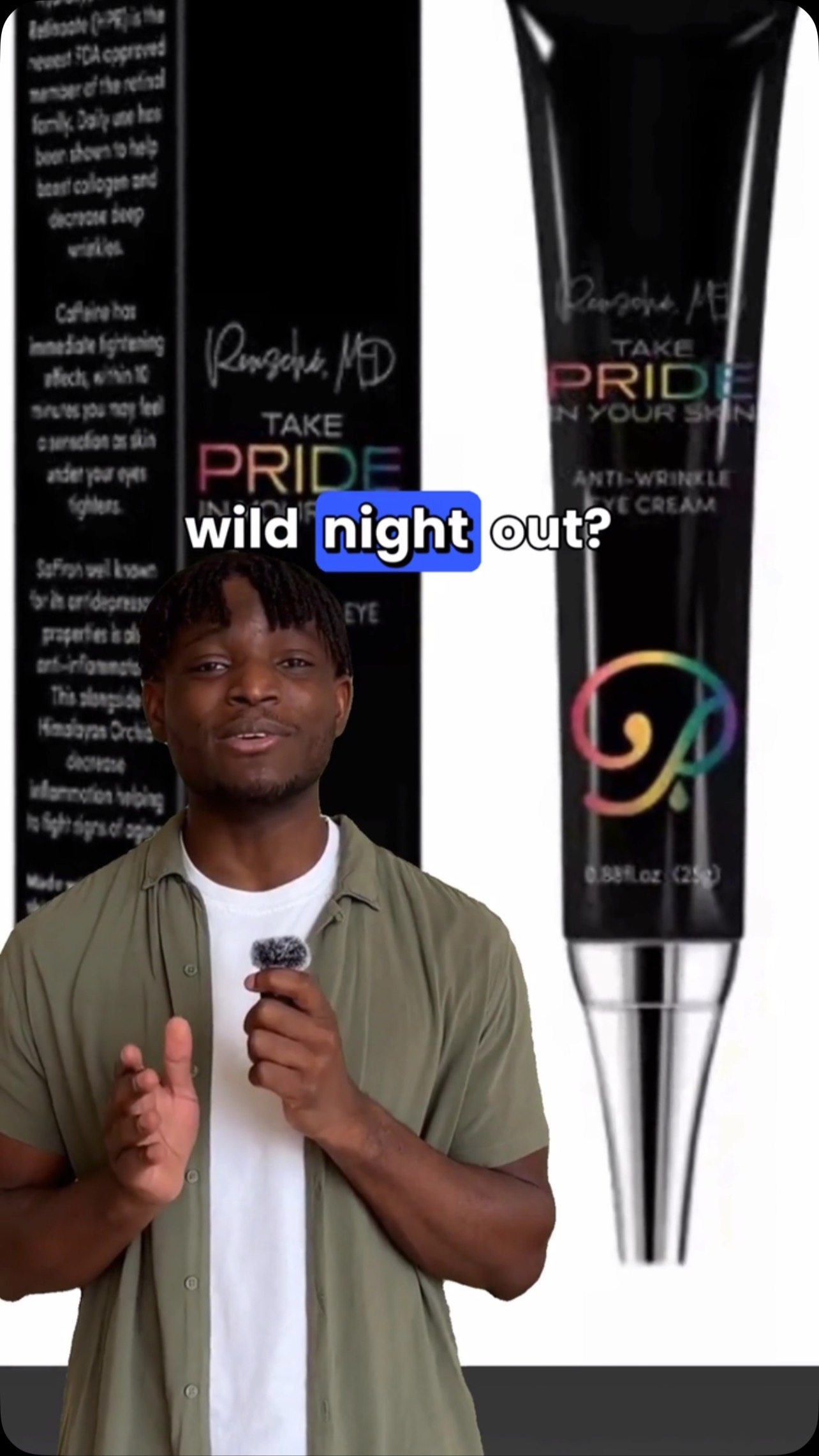 #ReuscheMD eye cream! Play hard and still look refreshed! $10 off for pride month Www.reuscheMD.com