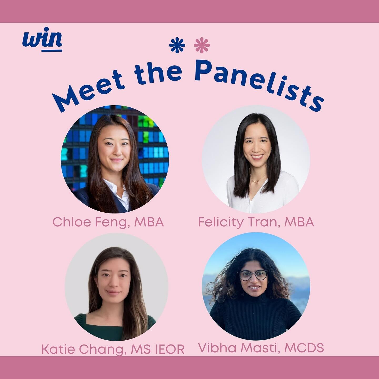 Who’s excited for this Wednesday’s panel on all things Grad School?! We’re so lucky to be joined by four incredible panelists who will share their experiences at a variety of different graduate programs with us.👩💻
RSVP @ link in bio!