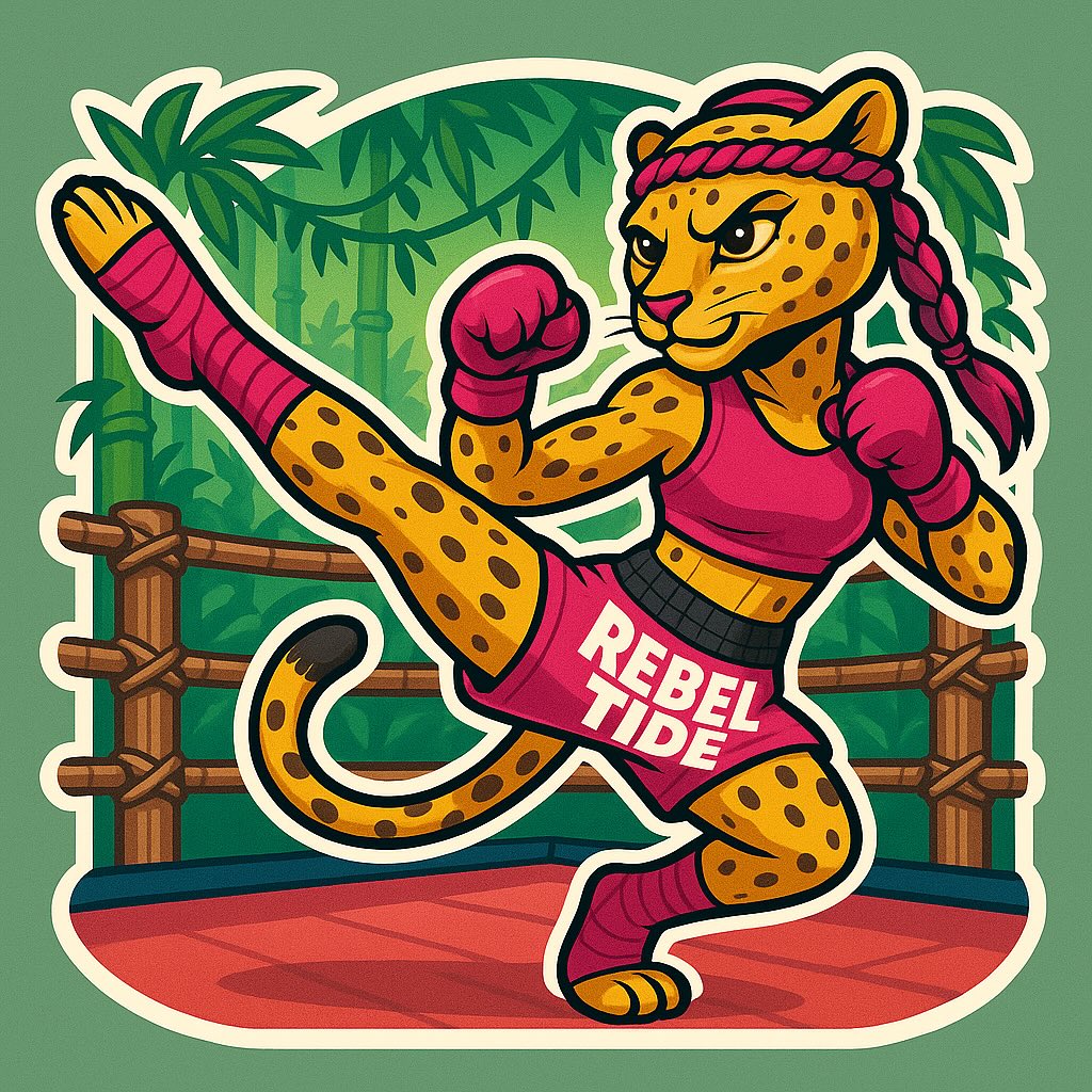 💥 NEW ICON DROP INCOMING
Meet Jaya Thai — the newest face of Rebel Tide and the fierce force behind our upcoming launch. 🐆🥊
As someone who deeply loves Muay Thai, this one’s personal.
Since moving to Costa Rica, I’ve been excited to discover that there’s a much larger Muay Thai community here than I initially realized—especially among women. And that has made the journey even more powerful.
I created Jaya Thai to represent strength, focus, and feminine fire. She’s bold. She’s skilled. She’s built for impact—just like you.
This new line of Rebel Tide gear is:
✔️ Lightweight, breathable, and movement-friendly
✔️ Eco-conscious & sustainably made
✔️ Perfect for training, travel, or tropical life
Whether you’re in the gym, on the beach, or just channeling your inner warrior—Rebel Tide was made for rebels like you.
🔥 The official drop lands in 2 weeks.
Until then… here’s your sneak peek.
Say hello to Jaya Thai.
#RebelThai #JayaThai #RebelTide #MuayThaiStyle #CostaRicaTraining #EcoAthleisure #FemininePower #TropicalStrength #TrainLikeARebel #MuayThaiLife