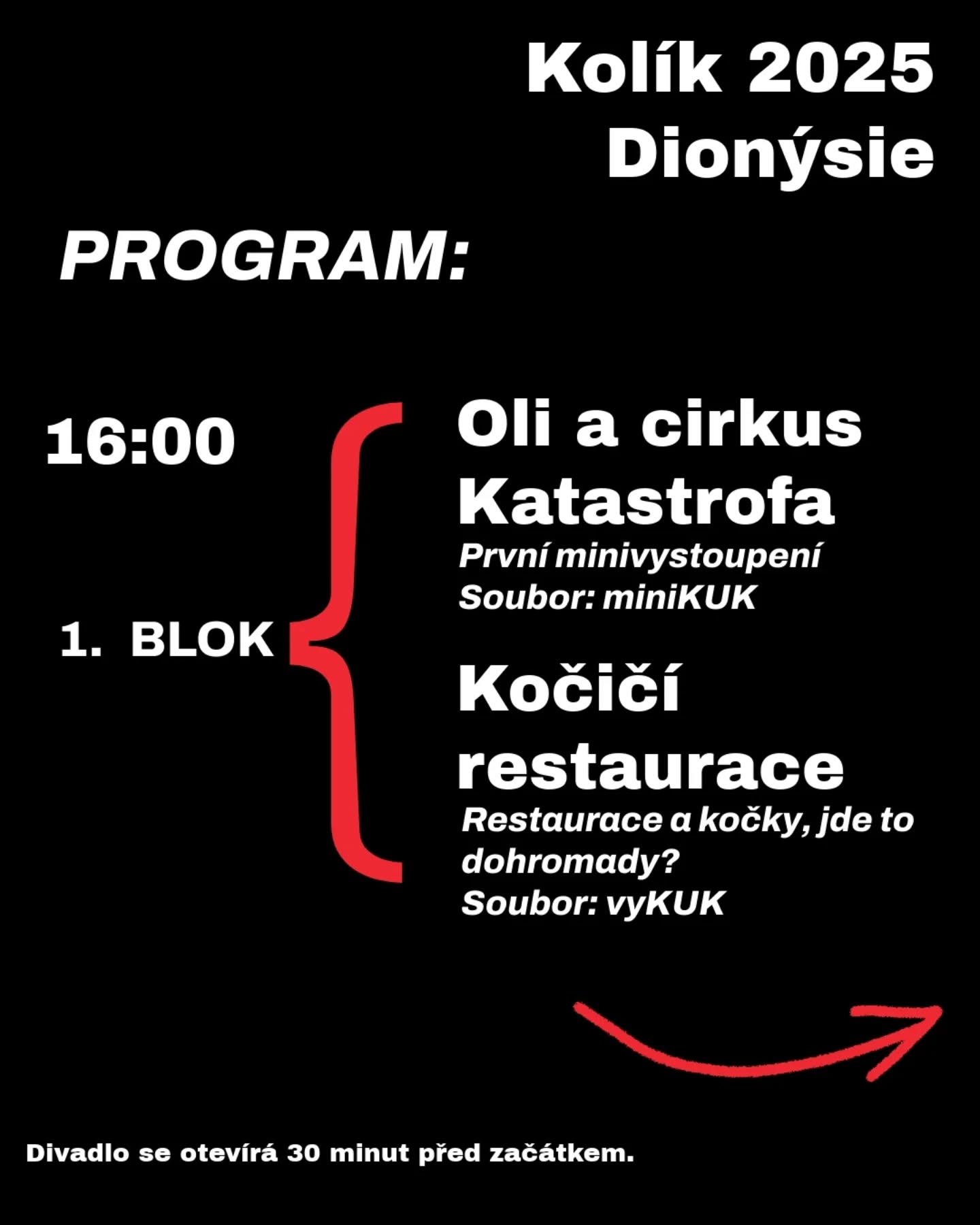 Program na Kolík 2025.