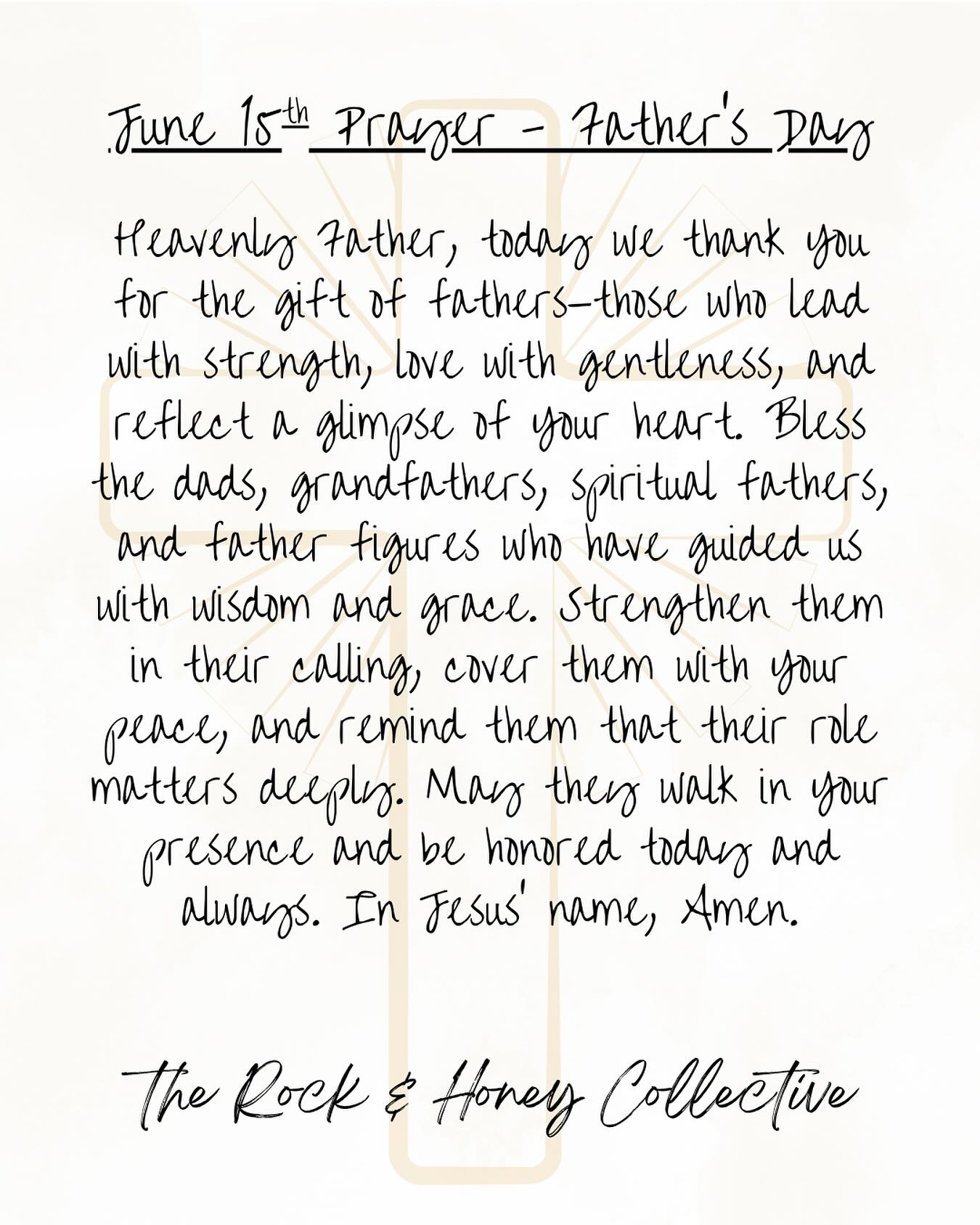 Heavenly Fatter, Today we thank-you for the gift of Fathers those who lead with strength, love with gentleness and reflect a glimpse of your heart. Bless the dads, grandfathers and spiritual fathers who have guided us with wisdom and grace. In Jesus' name, Amen.
#freedevotional #YourTimeWithGod #HeIsWithYou #FaithJourney #GodAppointment #ChristianWomen #ChristianWriter #FaithInTheWaiting #God'sTimingIsPerfect #juneblessings #SpiritualGrowth #Jesusfirst #WaitingOnGod #ChurchMoments #HolySpiritLead #WorshipAndWord #FaithBlog #newbeginnings #ChristianEncouragement #WomenAndFaith #PrayerLife #fathersdayblessings #God'sNearer #encounterswithgod