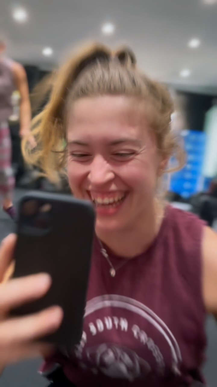 You don’t really know someone until you’ve locked ankles, made intense eye contact mid sit up, and swapped emotional damage rep by rep.
But when you find someone who matches your weird? You keep them. And you film it.
Ankles: locked.
Boundaries: gone.
Vibe: unhinged but synced.
#DeepSouthChaos #CoreAndConnection #SyncedButUnstable #CrossfitSituationship #WODWeirdos