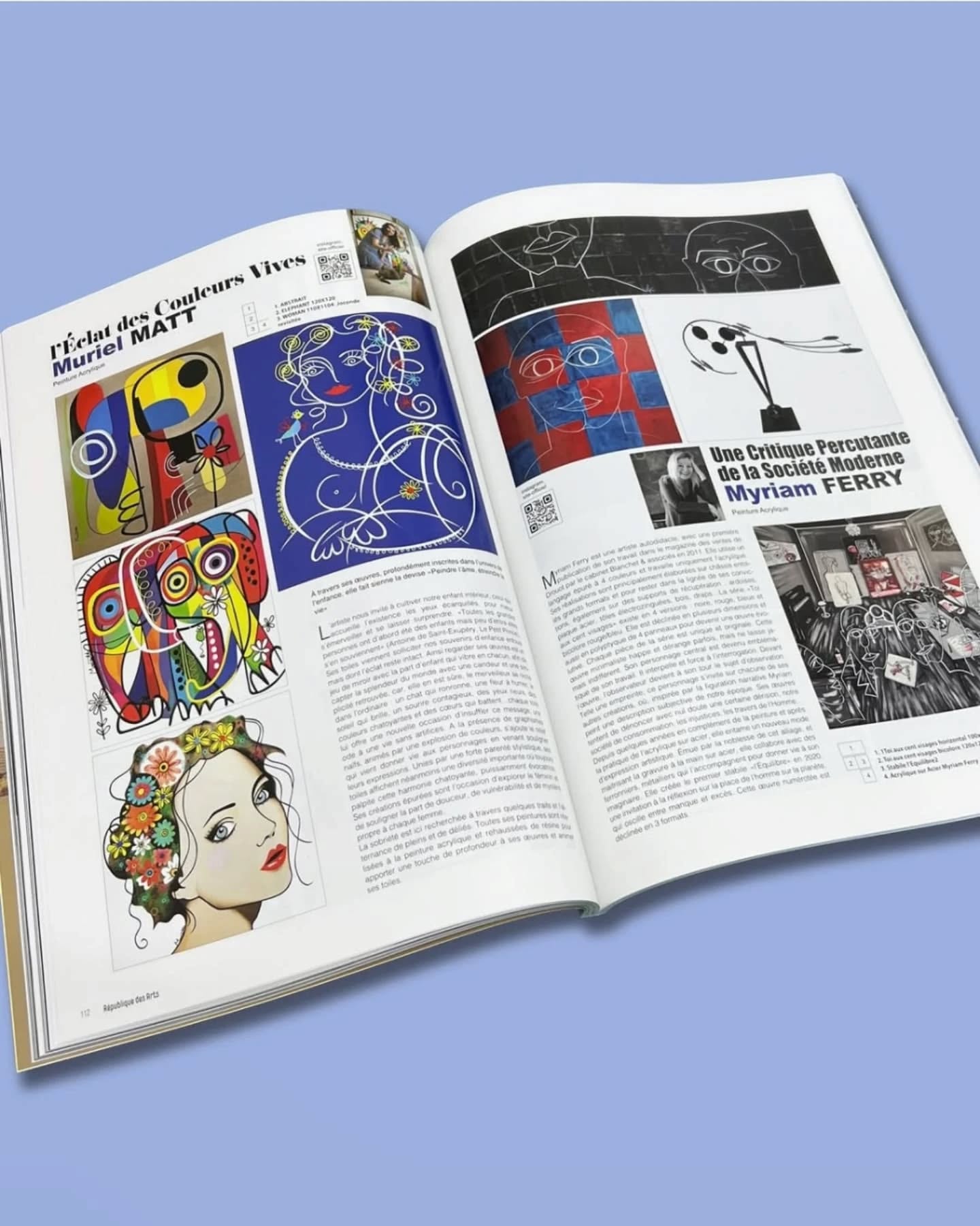 Une pleine page m'est consacrée dans le dernier numéro de la revue République des Arts n°4 parue cette semaine 🤩
La revue est distribuée dans de nombreux kiosques parisiens.
📍liste des points de vente sur la page @japanartrepublic
Merci au rédacteur en chef pour cette belle mise en lumière 🙏🙏🙏