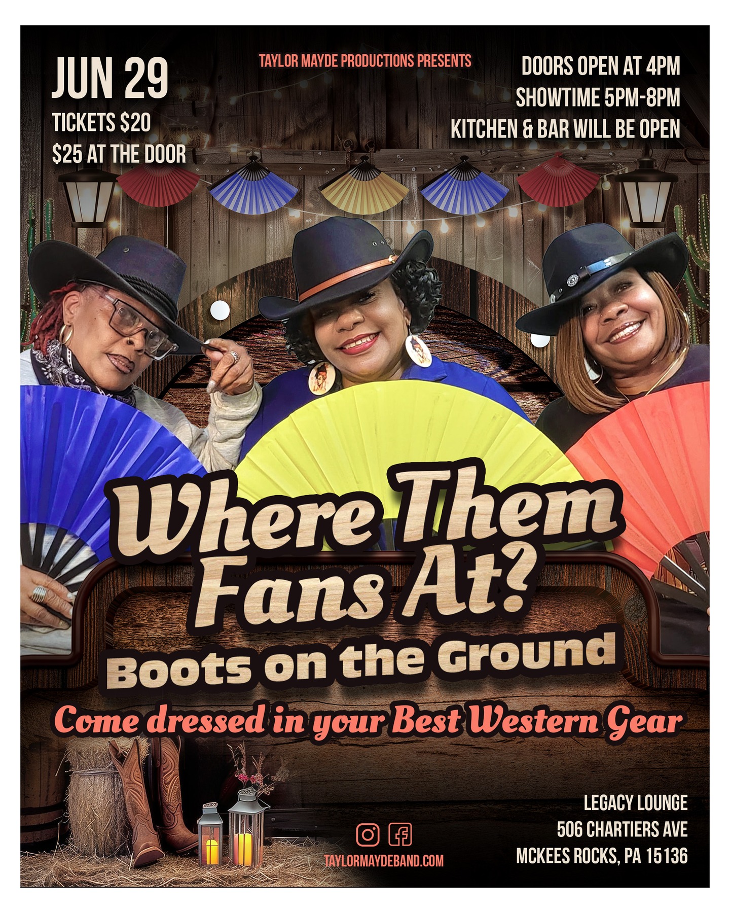 JUN 29, 4-8PM Where Them Fans At?? #pittsburghactivities #pittsburghparties #pittsburghlivebands #pittsburglivemusic #livemusicpittsburgh #taylormaydeband