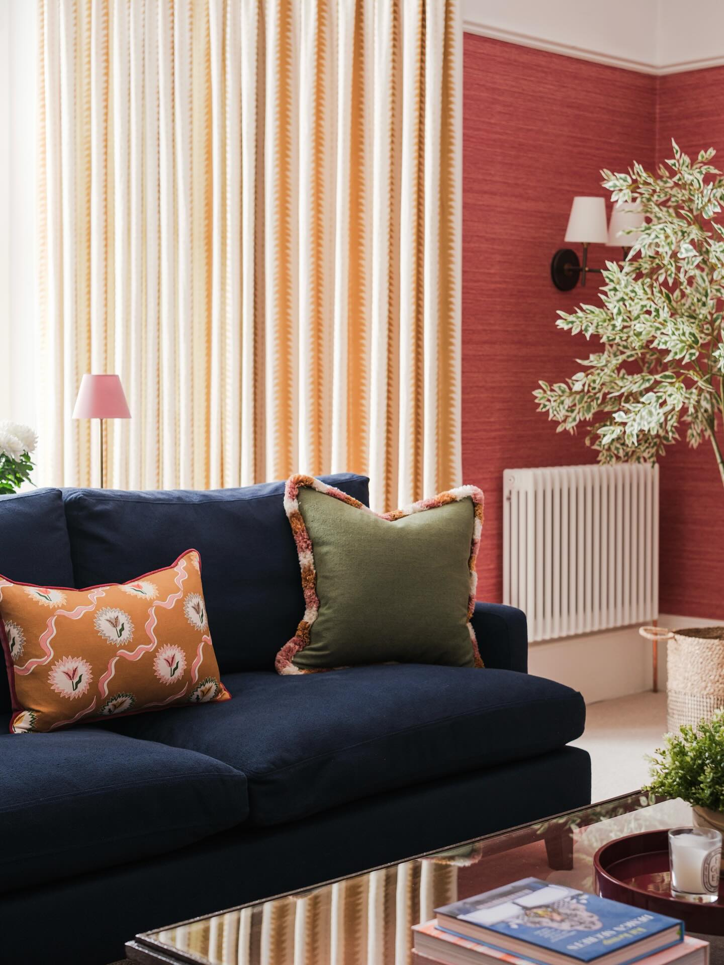 Reasons to Reupholster…….1,2,3.
I’m often asked by clients if it is worth reupholstering their furniture. Sometimes reupholstering an item can be as expensive as buying new but there are a few good reasons to consider this option:
Eco – Friendly: Reduces waste by keeping furniture out of landfills, whilst also cutting down on the environmental costs of producing new furniture.
Bespoke: You can choose the perfect fabric to compliment your space and taste and achieve a high-end look.
Quality: Older furniture often has stronger frames and better craftsmanship than many modern mass-produced pieces. If you have a piece that is comfortable and good quality, or perhaps has sentimental value, reupholstery is the way to go.
An additional benefit is that this option supports local business. The sofa, headboard and footstool in the images have all been re-upholstered by @gmupholstery whom I highly recommend.
📸 @katie_pryde_photography