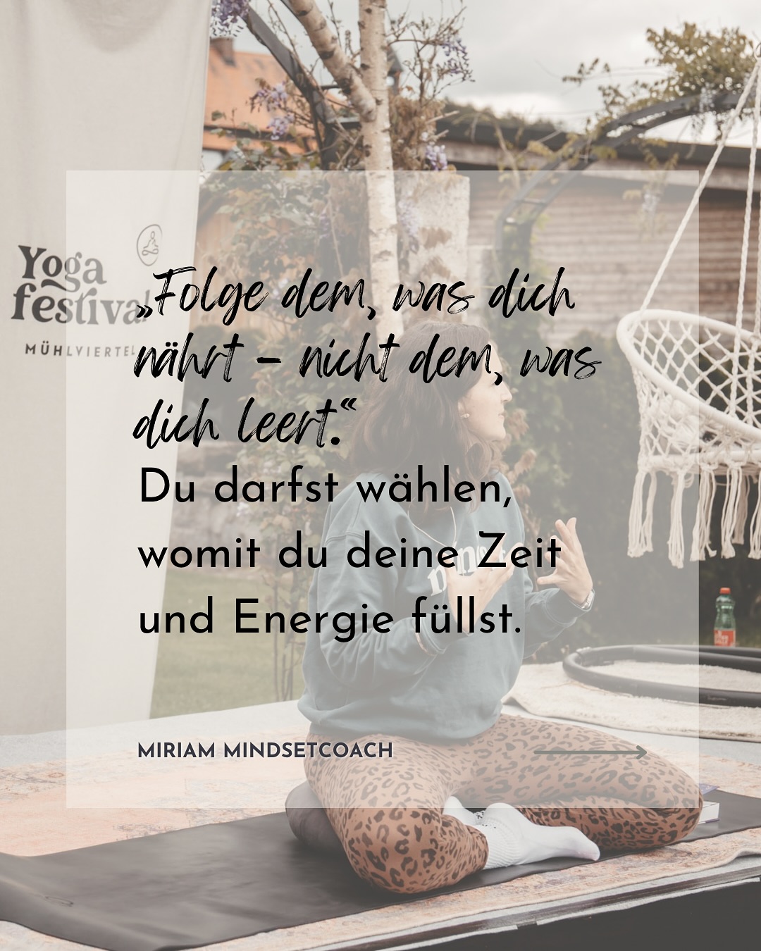 Deine Energie ist wie ein innerer Kompass.
Er zeigt dir, was dich stärkt – und was dich schwächt.
Du musst nicht ständig funktionieren. Du darfst wählen, was dich nährt.
Und du darfst NEIN sagen – auch zu Menschen, Treffen, Jobs oder Erwartungen ⛔️
✨ Deine Energie. Dein Leben. Dein Weg.
💬 Was gibt dir heute Kraft? Teil es in den Kommentaren.
#energiegeber #energieräuber #achtsamkeit #unbound #coaching #mindset #selbstfürsorge #energieistalles #allesistenergie