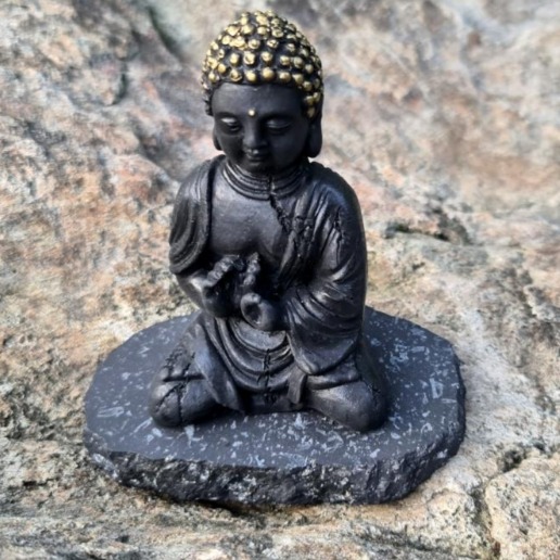 Buda de Oro de Shungita 🌿✨
¡Llena tu espacio de abundancia, paz y protección con el Buda de Oro de Shungita! 🕉️💫
Este elegante Buda de Oro de Shungita es una pieza decorativa y energética que simboliza prosperidad, paz interior y sabiduría. Hecho de shungita auténtica de Karelia, Rusia, esta figura no solo embellece tu hogar, sino que también proporciona protección energética y ayuda a equilibrar las energías a tu alrededor.
✔️ Protección contra radiaciones electromagnéticas (EMFs)
✔️ Purificación energética y equilibrio
✔️ Energía positiva y prosperidad
✔️ Símbolo de paz y sabiduría
🌱 Aporta energía positiva y prosperidad a tu vida con el Buda de Oro de Shungita.
¡Hazlo tuyo ahora y transforma tu espacio con la sabiduría y protección que ofrece la shungita.
*MEDIDAS*
-Peso 350 grs
-Altura 13 cm
#ShungiLife #BudaDeOro #Shungita #EnergíaPositiva #ProtecciónNatural #Prosperidad #Sabiduría