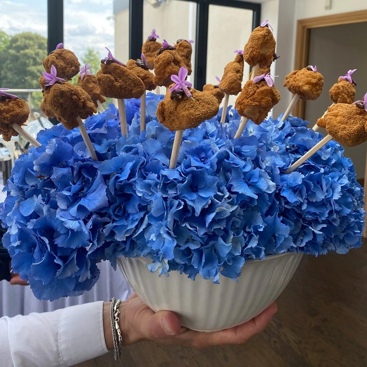 Popcorn Chicken Suya 🥂