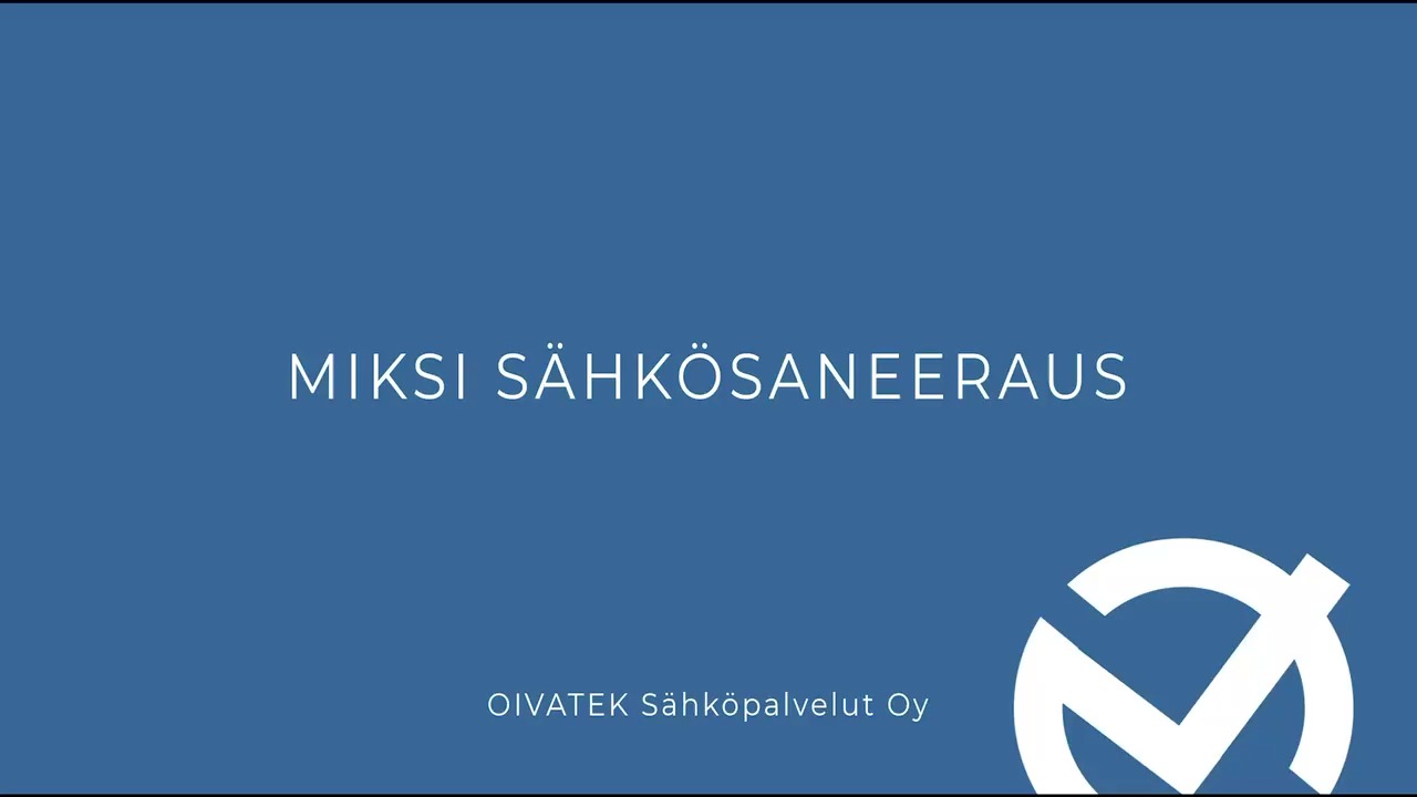 Miksi sähkösaneeraus? ⚡
Asentajamme kertoo, miksi vanhat sähköjärjestelmät kannattaa uusia ajoissa. Kyse ei ole pelkästään mukavuudesta – vaan myös turvallisuudesta. ✅
#sähkösaneeraus #sähköurakointi #oivatek