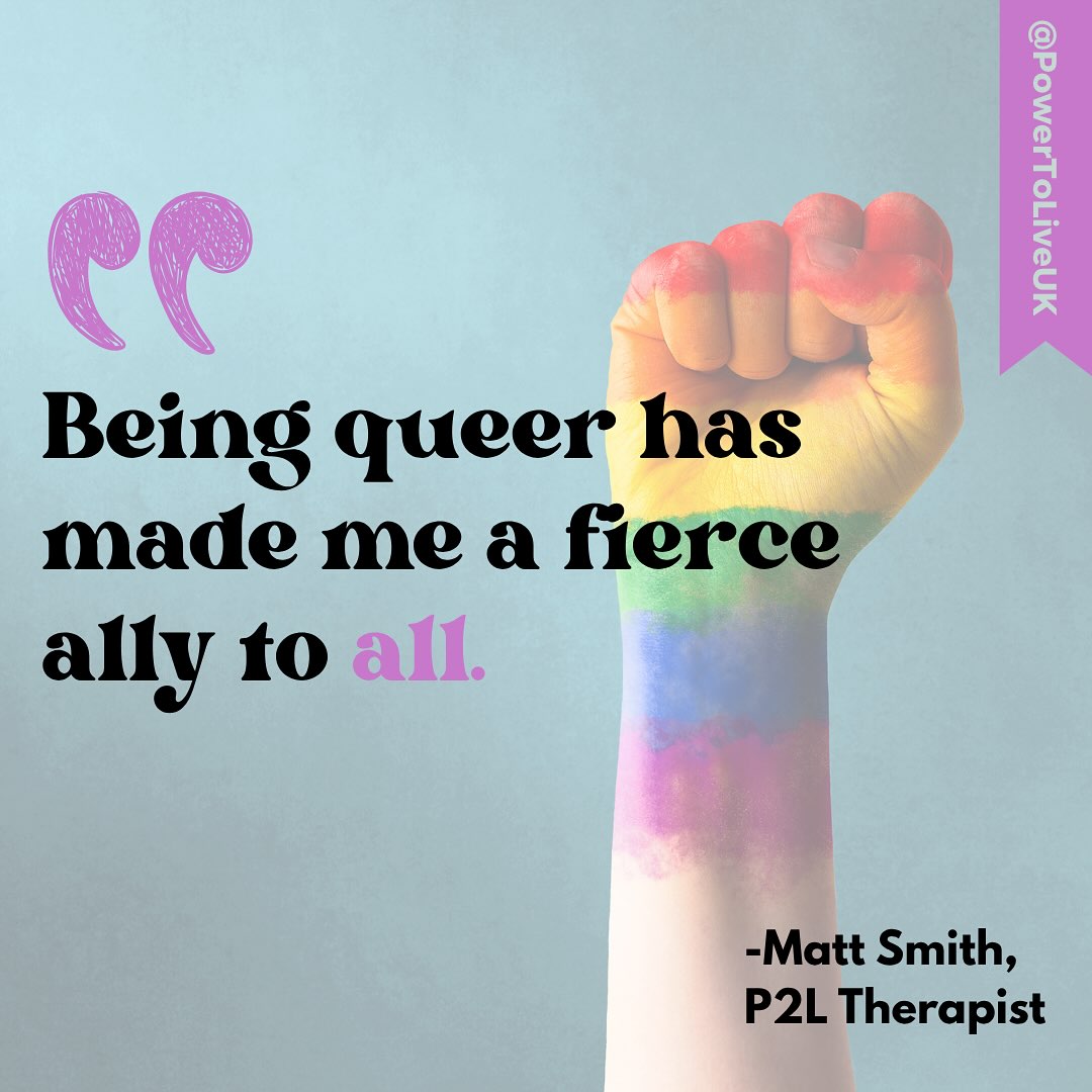 “Being queer has made me a fierce ally to all, to make sure that there is equity in accessing mental health, especially for marginalised communities.” 🌈✨
Advocacy raises everyone up - your fight is my fight too.
#Pride2025 #TherapyforAll
#PowertoLiveFoundation #therapy #counselling #onlinetherapy #inpersontherapy #london #connection #psychotherapy #charity #mentalhealthtips #psychotherapy #donatetoday #cognitivebehaviouraltherapy #acceptanceandcommitmenttherapy #fuctionalanalyticpsychotherapy
