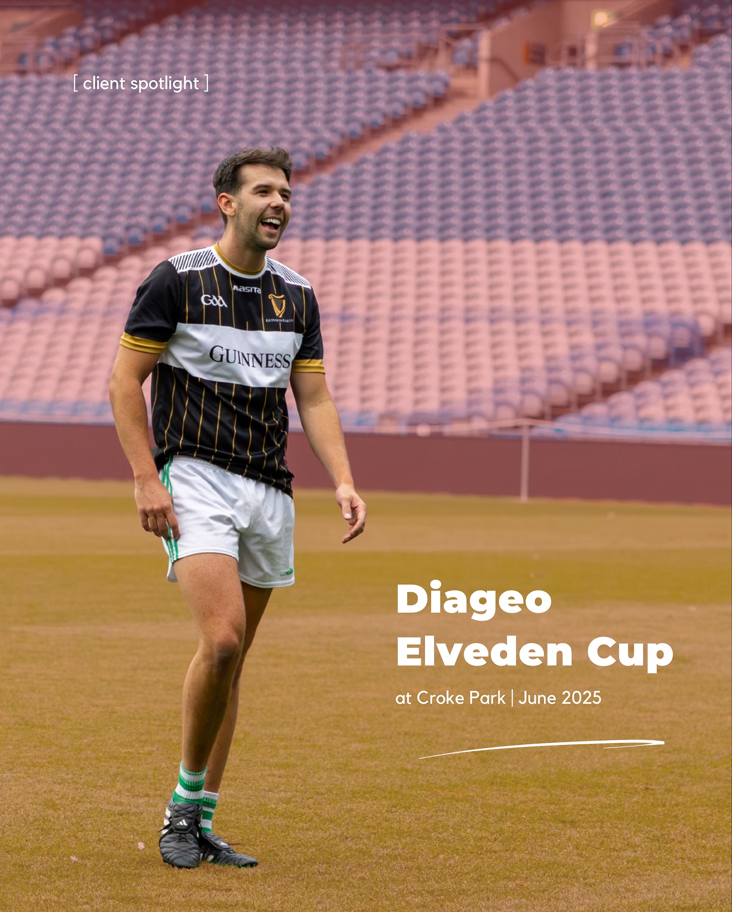✨Client Spotlight✨
A few of my favourite shots from @diageo Elveden Cup 2025!
A fierce fun match bringing together teams from across Diageo Ireland at @crokepark_official . Grateful for the opportunity to capture the energy and the camaraderie! 💛📸⚽️🏟️
#GramdSocial #Photography #GAA #CrokePark