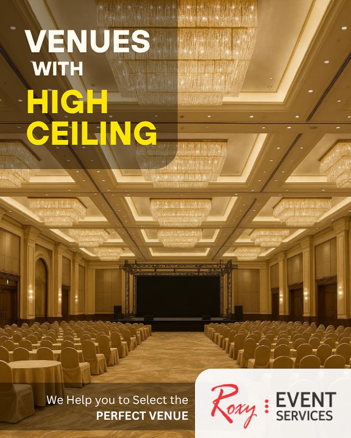 ✨ Dreaming of a grand celebration with high ceilings and timeless elegance? ✨
At Roxy Event Services, we find the perfect space to bring your vision to life.
🏛️ Whether you’re going big, bold, or breathtaking, our venue sourcing team has you covered.
📍Now offering access to premium venues with high ceilings and luxe ambience — ideal for weddings, launches, and gala nights!
💌 DM us to start your venue search today.
Or check out the link below for further inquiries
https://www.roxyevents.com/venue
#RoxyEvents #VenueSourcing #LuxuryEvents #highceilingvenues