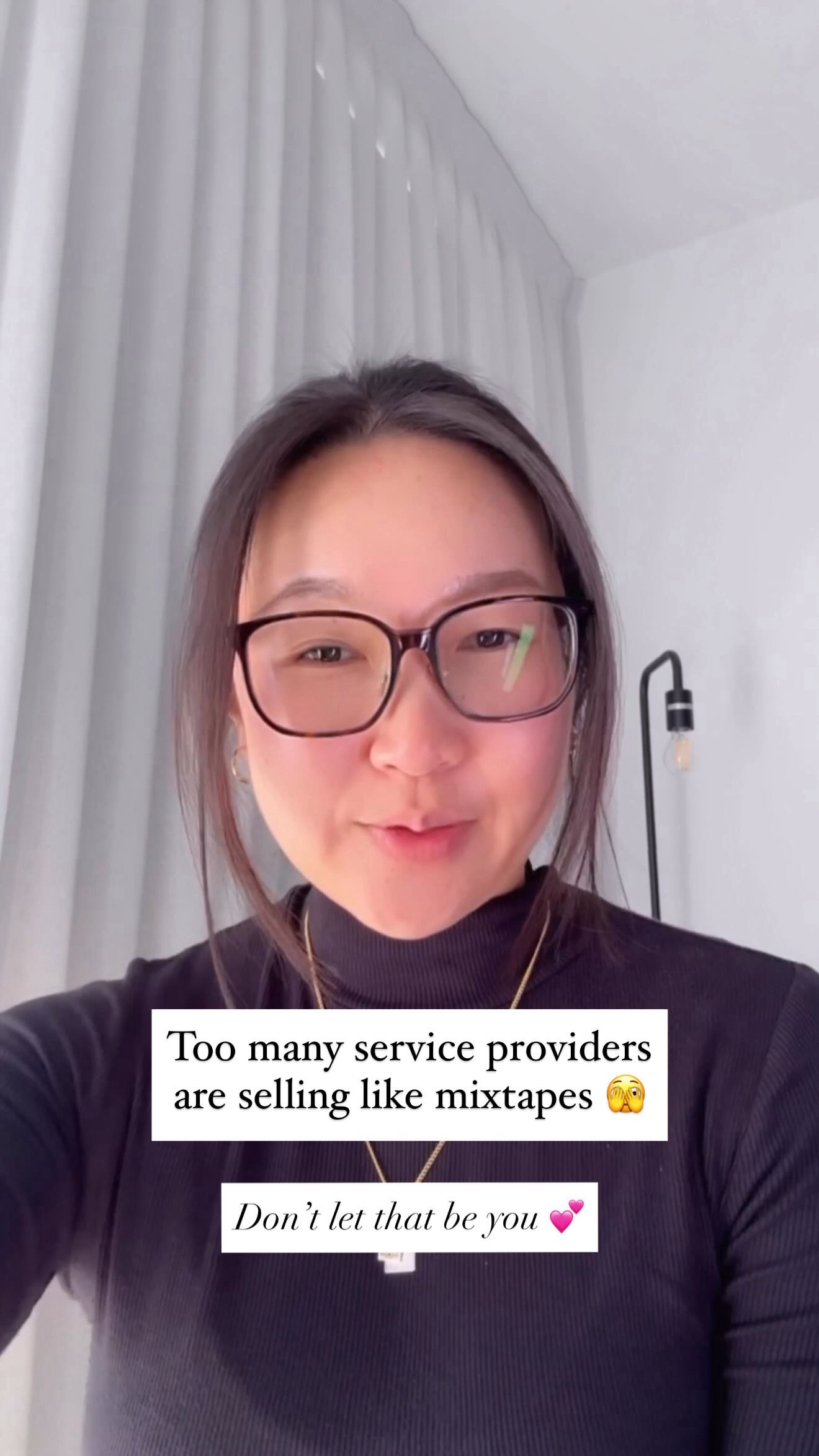 Too many service providers are selling like a mixtape with no genre - no win.
They’ve got the expertise, but their offer is all over the place.. There is no clear “vibe”.
Today, we’re using Spotify as a an example and why they lead!
The reason is - it feels made for you, it’s personalised.
The reason I’m telling you this? Your offer should too.
Issues I commonly see:
“I help with admin + marketing + systems”
That’s nice honey, but that doesn’t help you differentiate.
Try:
👉 “I help new mums rebuild strength without extreme diets or gym pressure.”
👉 “I help high-achieving women stop overthinking and trust their decisions again.”
👉 “I help people stuck at a crossroads get clear on what’s next without breaking down.”
Specific = seen
Personalised = conversions
Make your offer feel like their playlist 🎶 and not just any other general pitch.
P.S. I’m loving the audiobook recommendations from Spotify right now!!
🪄 Follow for more no-fluff tips that help service providers sell with clarity.
#clarity #offercreation #nofluffbusiness #smallbusinesstipsforwomen