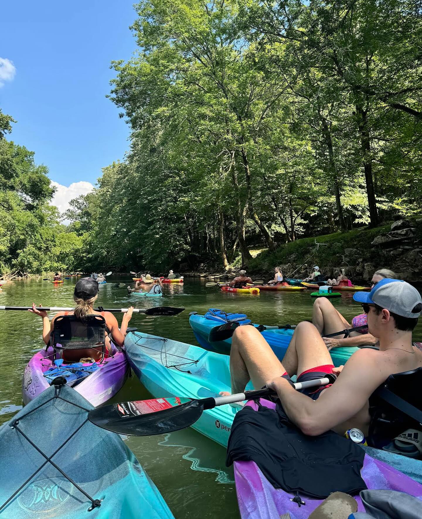 🌞 The Water’s Calling — Answer at TGL Adventures! 🚣♀️🐟
Ready for a peaceful float, family fun, or a little solo recharge? We’ve got the perfect getaway just 15 minutes from downtown Huntsville!
✨ Kayaks? ✅
✨ Shuttles? ✅
✨ No long wait times? ✅
✨ On-site put-in? ✅
✨ Pet-friendly? Absolutely—just bring a flotation device for your furry friend! 🐾
🎣 Our pond is stocked, so don’t forget your pole!
🛶 Single kayaks: $40 | Tandems: $60
🕘 Launch times: 9 AM–2 PM
🚫 No same-day reservations, so book ahead!
Let nature slow you down a bit. You deserve it.
📍332 Brownsboro Rd
📞 Call or message us to reserve your float!
