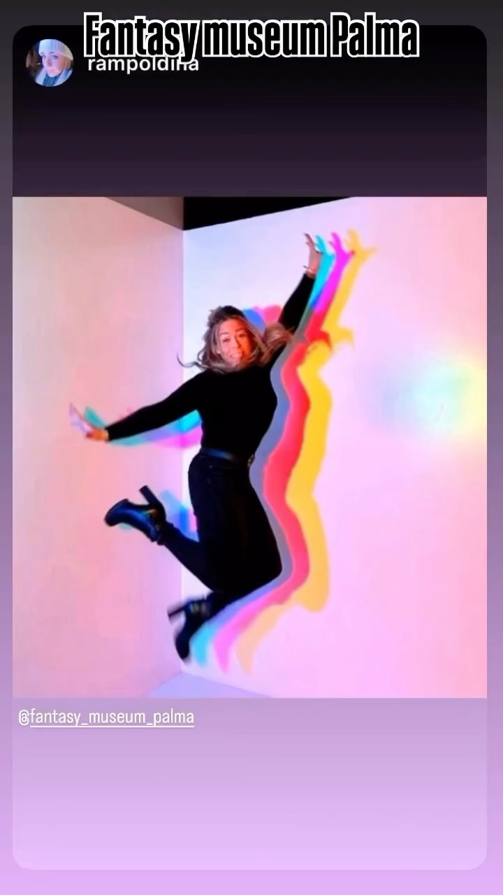 Shadows? Yes, the best, the colourful, the most joyful shadows you can imagine @fantasy_museum_palma 😎
We are located in the city centre, Plaza Mayor 3
We are open every day 10:00-20:00
We are a great place to have fun, to relax, to make photos and much more!
See you soon🫶🏻
#fantasymuseumpalma #plazamayor #familytime #palmademallorca #palmademallorca #hotsummerdays #fantasymuseum #citytime #funtime #coldplace❄ #familymuseum #enjoyeverymoment❤️ #photoshooting #friendsday