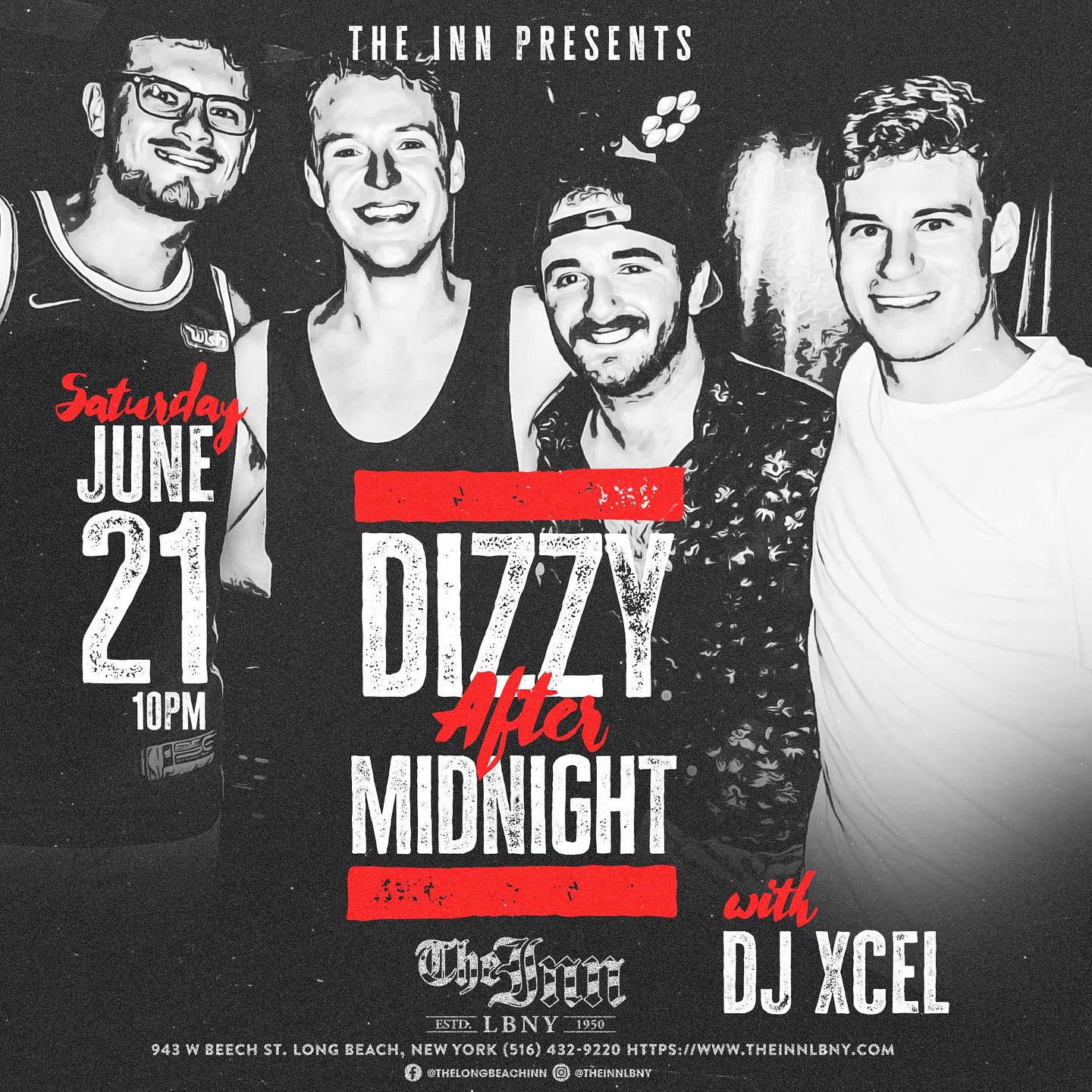 Saturday June 21st we are BACK at @theinnlbny with @dj_xcel !!