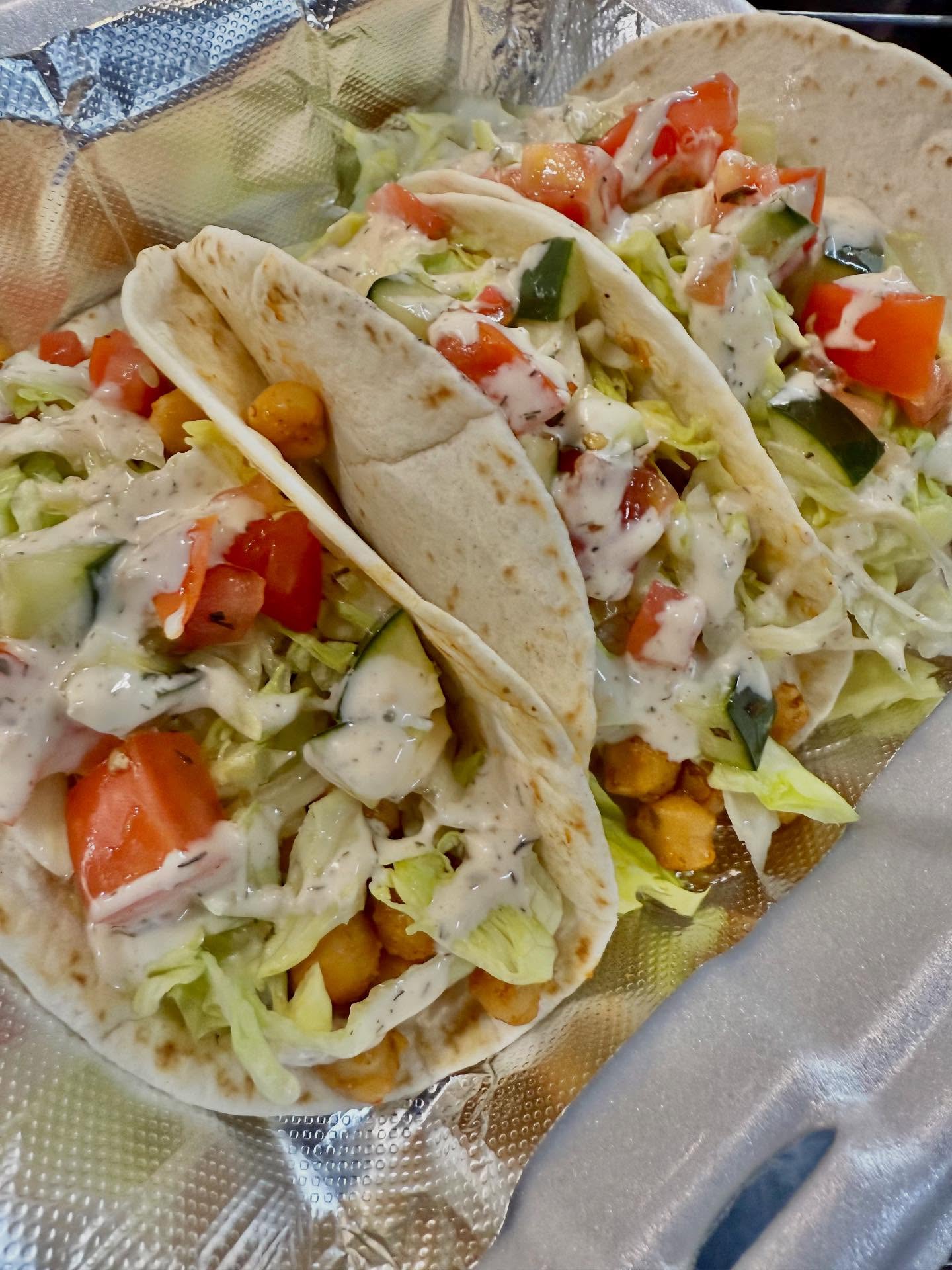 🌮We have more than just salads for the Vegans & Vegetarians 🌯 Try a bowl, wrap, tacos, burrito, appetizers, salads, or a special! We make our own Vegan sauces and offer chickpeas, tofu, or fried cauliflower for protein.
*All photos are menu items available anytime! All orders are made Vegetarian unless otherwise specified.