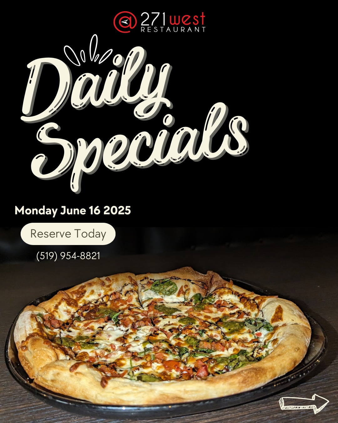 Patio season just got tastier!!
Join us on the patio this Monday, June 16th for our Pasta & Pizza Specials in the heart of Kitchener ☀️
✨ Select Pastas $20
✨ Daily Feature $20
✨ Handmade Pizza $15
Grab a seat, soak up the sun, your taste buds will thank you!
#supportlocalbusinesses #smallbuisness #waterlooregion#dtkitchener#kwawesome#explorereels #foryoupagereels #patioseason #foodieinkitchener #specials #waterloo #kitchenereats #kitchener #pastas #pizza🍕