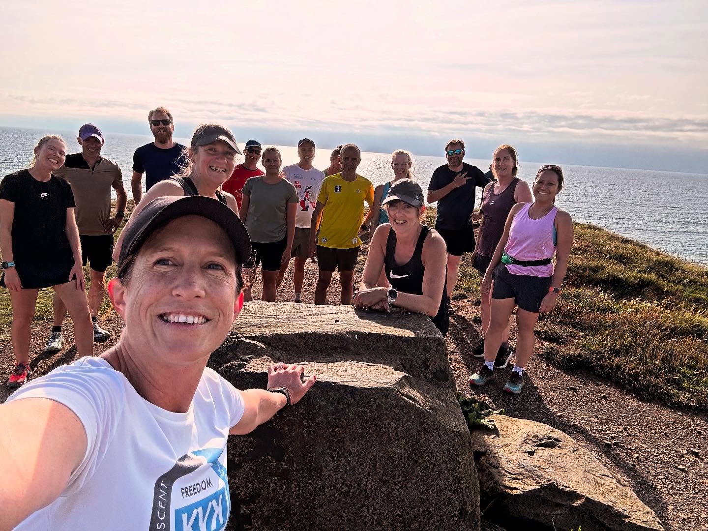 Great turnout for our social run this evening, and perfect weather ๐ thanks for organising @claire.strong.1981