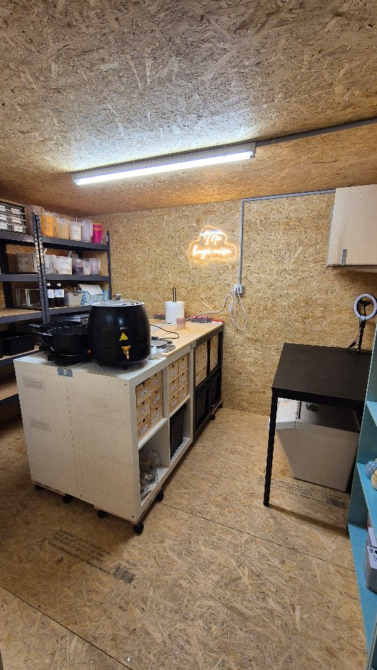 Un nouveau local pour ma bougie maison !