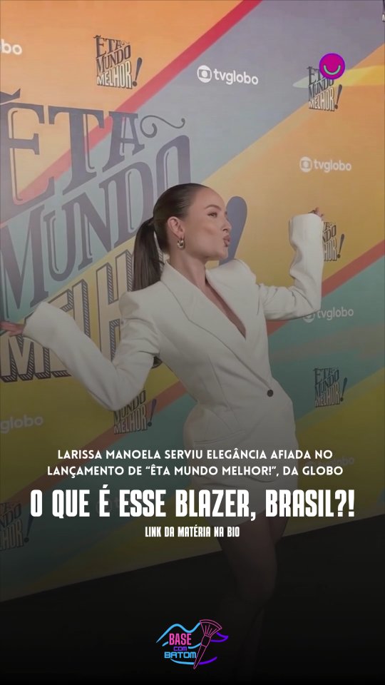 ✨ Link da matéria completa tá bio.
.
.
.
#larissamanoela #glowup #belezanatural #estilo #look #estilosa