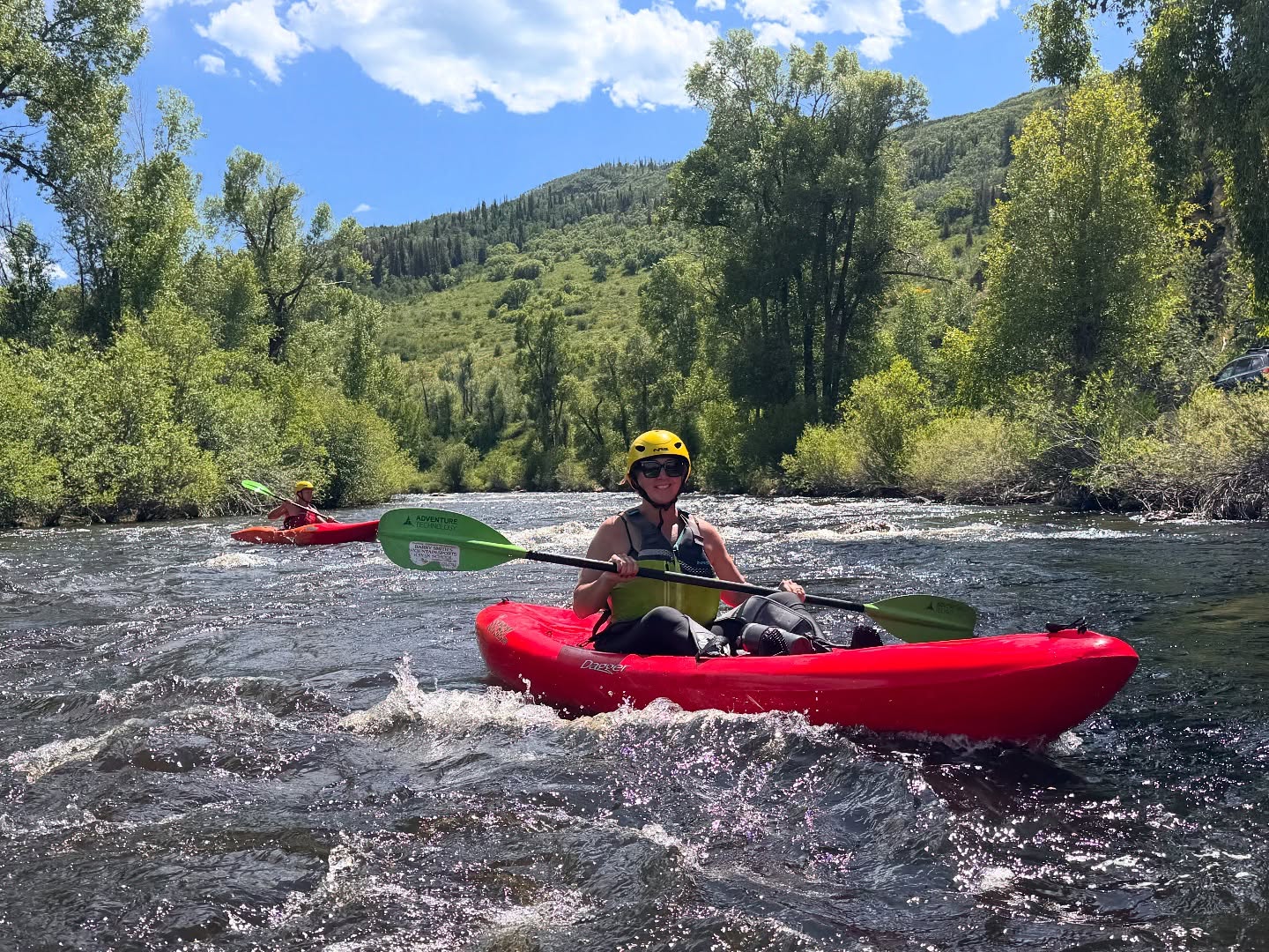 🚣♂️ Wanna ride the Yampa like a pro without actually being one?
Book a guided trip or rent a kayak — we’ve got the boats, the gear, and the shuttle covered (yes, like Uber... but soggier).
Just wanna rent? Meet us at the shop — we’ll drop you off at the put in and pick you up at the take out.
You paddle. We handle the rest.
📞 Call 970-879-8794 or
📲 book online at http://MountainSportsKayak.com
#Yampariver #steamboatsprings #steamboatcolorado #steamboatsnaps