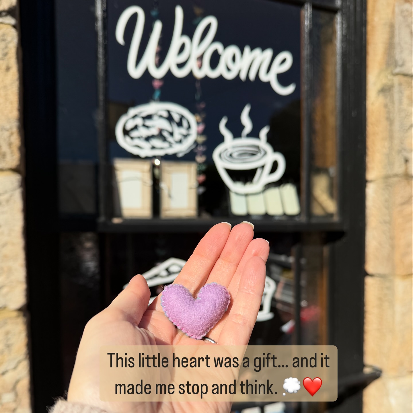This little heart was a gift… and it made me stop and think. 💭❤️
What a beautiful idea—to carry a heart in your pocket.
A gentle reminder to give yourself love.
To pause and say, “Thank you, me.”
Gratitude for how far you’ve come, for showing up, for trying—even on the tough days.
Because sometimes, we forget.
And sometimes, all it takes is something small to bring us back to what really matters. 💖
#selflove #gratitude #pocketheart #gentlereminders