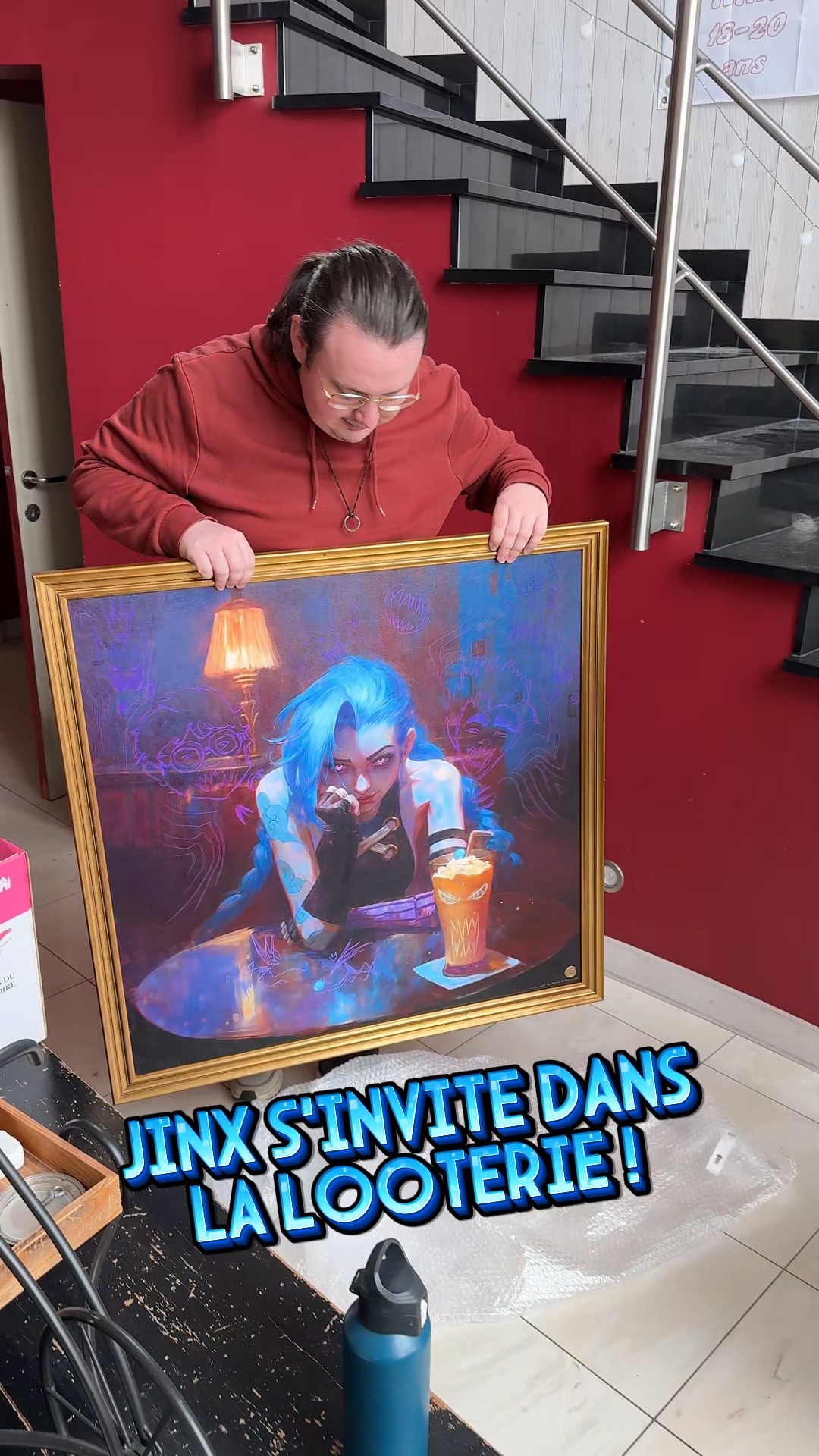 🖼️ On continue à rendre La Looterie un peu plus belle chaque jour…
Et cette fois, on accueille un tableau incroyable de Jinx, signé @arsfantasio 💥
On l’adore déjà — et elle veille maintenant sur l’atelier (avec un regard légèrement instable, mais on aime ça).
Merci à l’artiste pour cette pépite ✨
#jinx #arcane #leagueoflegends #artgeek #props #arsfantasio
#lalooterie #artisanat #jdr #resine #handmade #pourtoi #faitmain #dnd #dés #dice #dnd5e