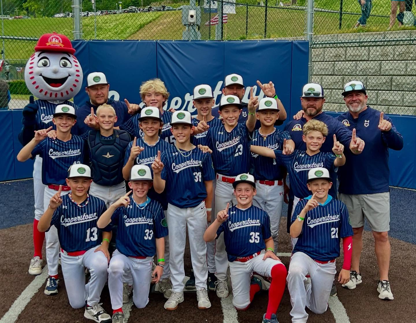 ACES 12U COOPERSTOWN CHAMPIONS in the Cooper bracket! 💥🏆⚾️Congratulations boys!! What a great week of hard work, fun, and memories!!!