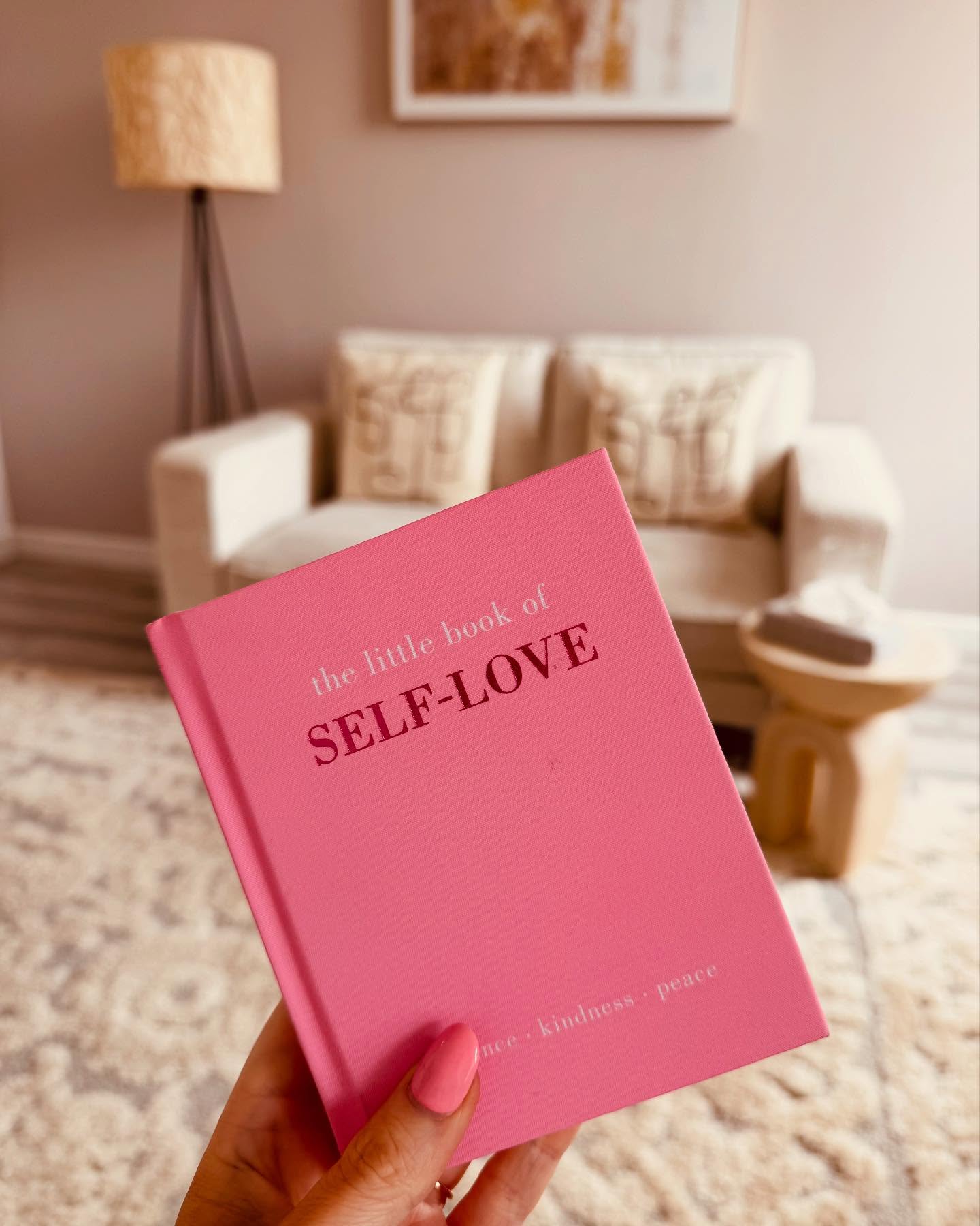 Got a set of these cute little books as a reminder to me to practice self love in my job and in life ✨ self love and self compassion is so important for us all!