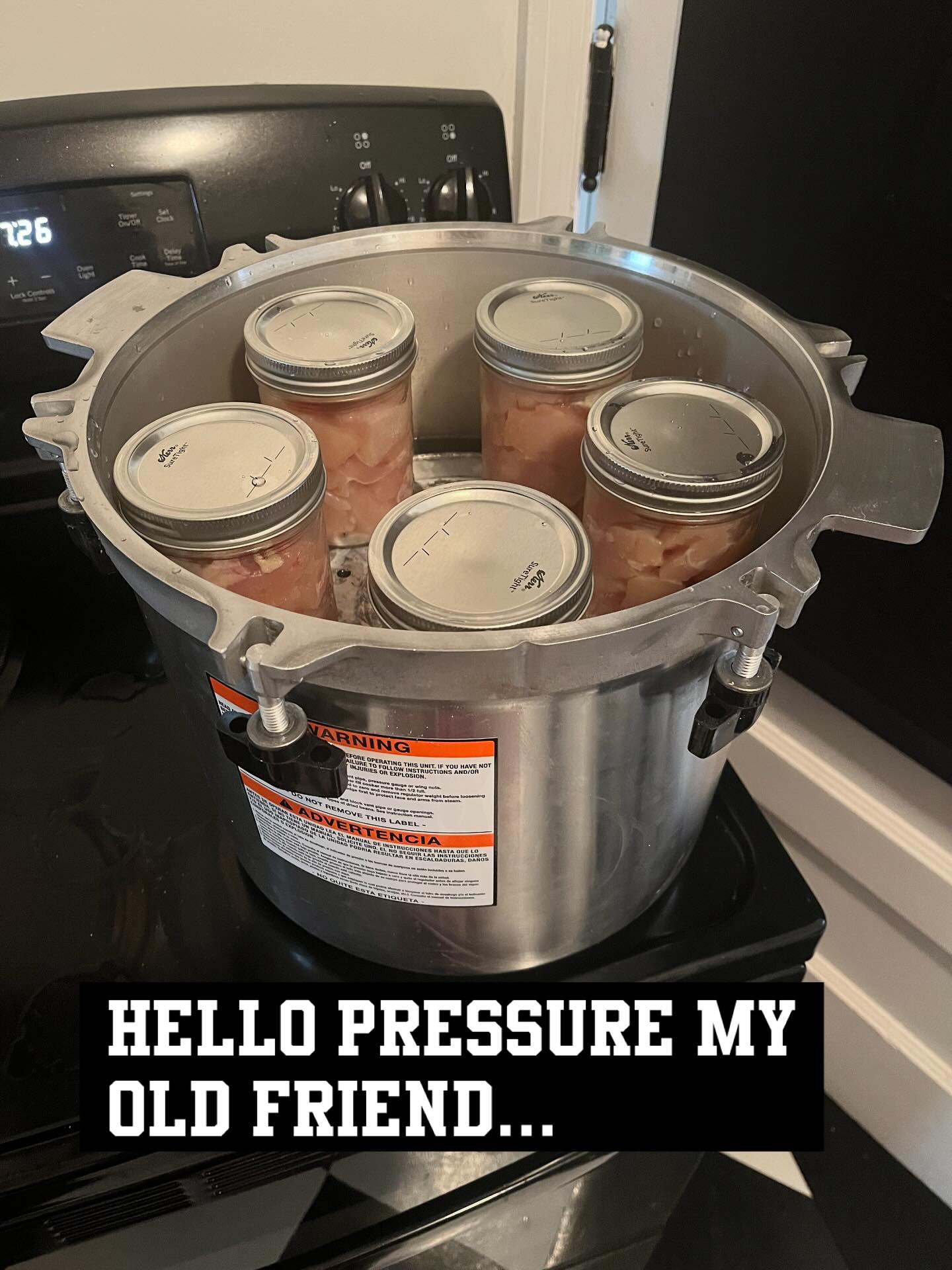 Pressure canner hasn’t been touched in like 2 years!