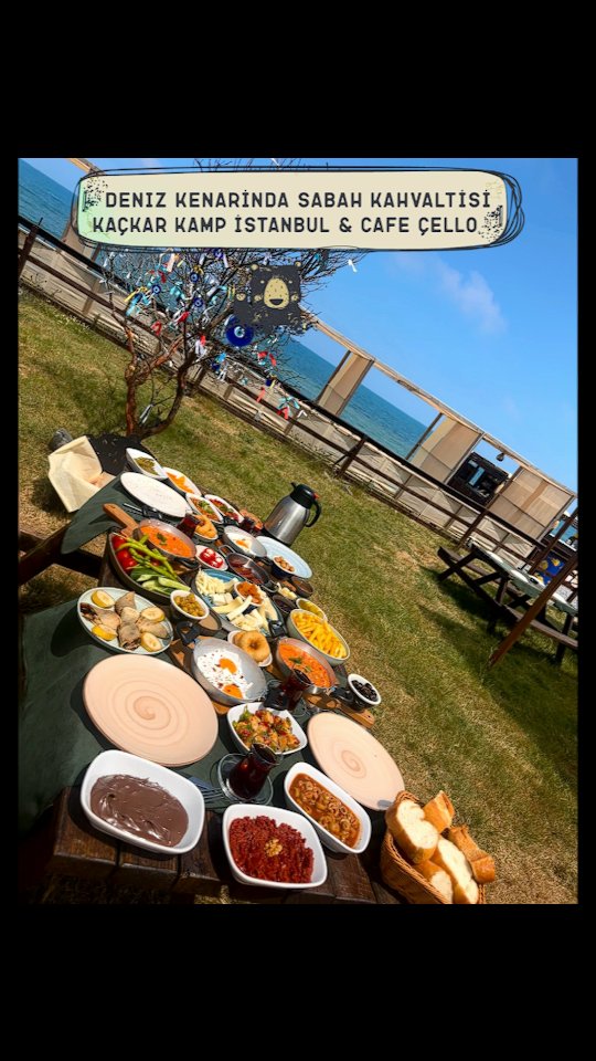 Harika Bir Kahvaltı Deneyimi Sizleri Bekliyor.#sabahkahvaltısı #plaj #şile