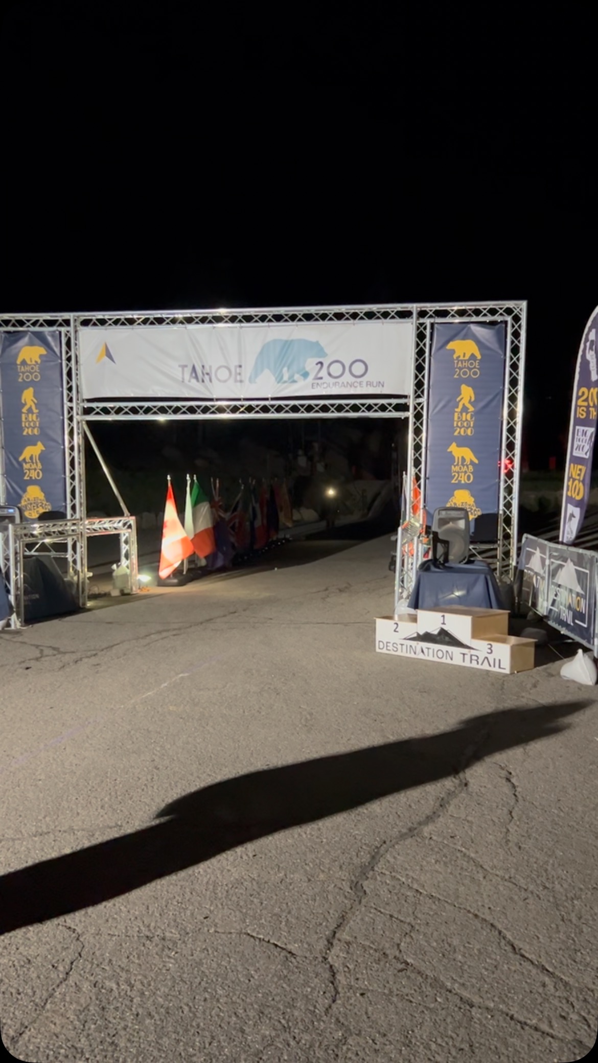 Too tired and out of it to do a proper thank you. I will. But Tahoe 200 finished in about 85 hours. 😀🤣#tahoe200
#200milesisalongway