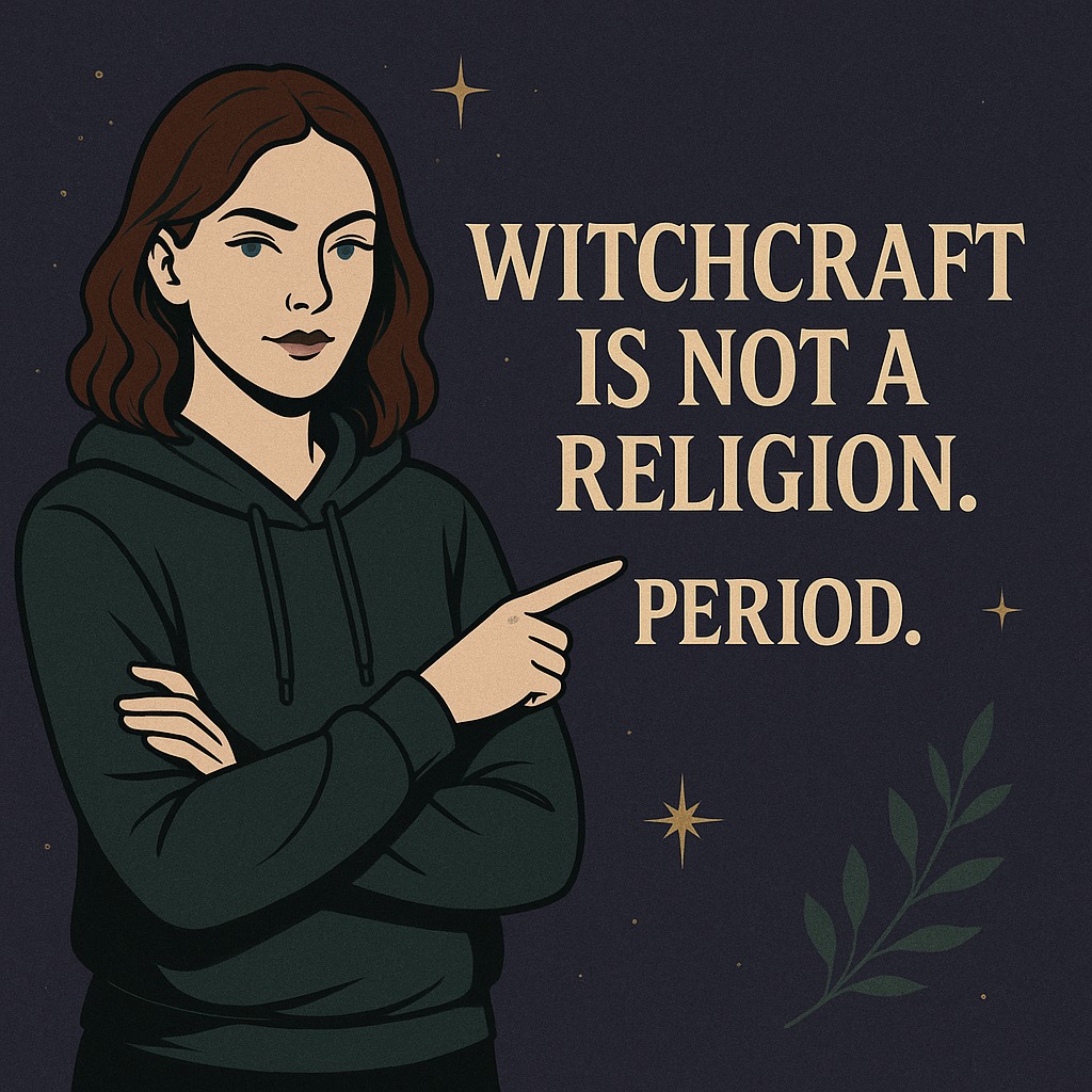 🧹✨ Witchcraft is not a religion.
Read that again.
You don’t need to worship a god, goddess, or glittery altar setup to be a witch.
You just need presence, intention, and maybe a candle you lit with purpose. 🔥
Magic is a practice. Not a priesthood.
Let’s stop gatekeeping and start grounding.
🖤 New blog just dropped:
"Witchcraft Isn’t a Religion — So Stop Treating It Like One."
Link’s in the bio.
📖🧙♀️ #WitchcraftForOne #WitchiChick #SolitaryWitch #ModernWitch #WitchyWisdom #EnergyWork #WitchTok #GreenWitch #EclecticWitch #WitchLife #GenXWitch #NoGodsNoMastersJustMagic #CroneMagic #Witchblr #WitchBlog #MagicIsPersonal #SpiritualNotReligious #NoDogmaJustDramaFree