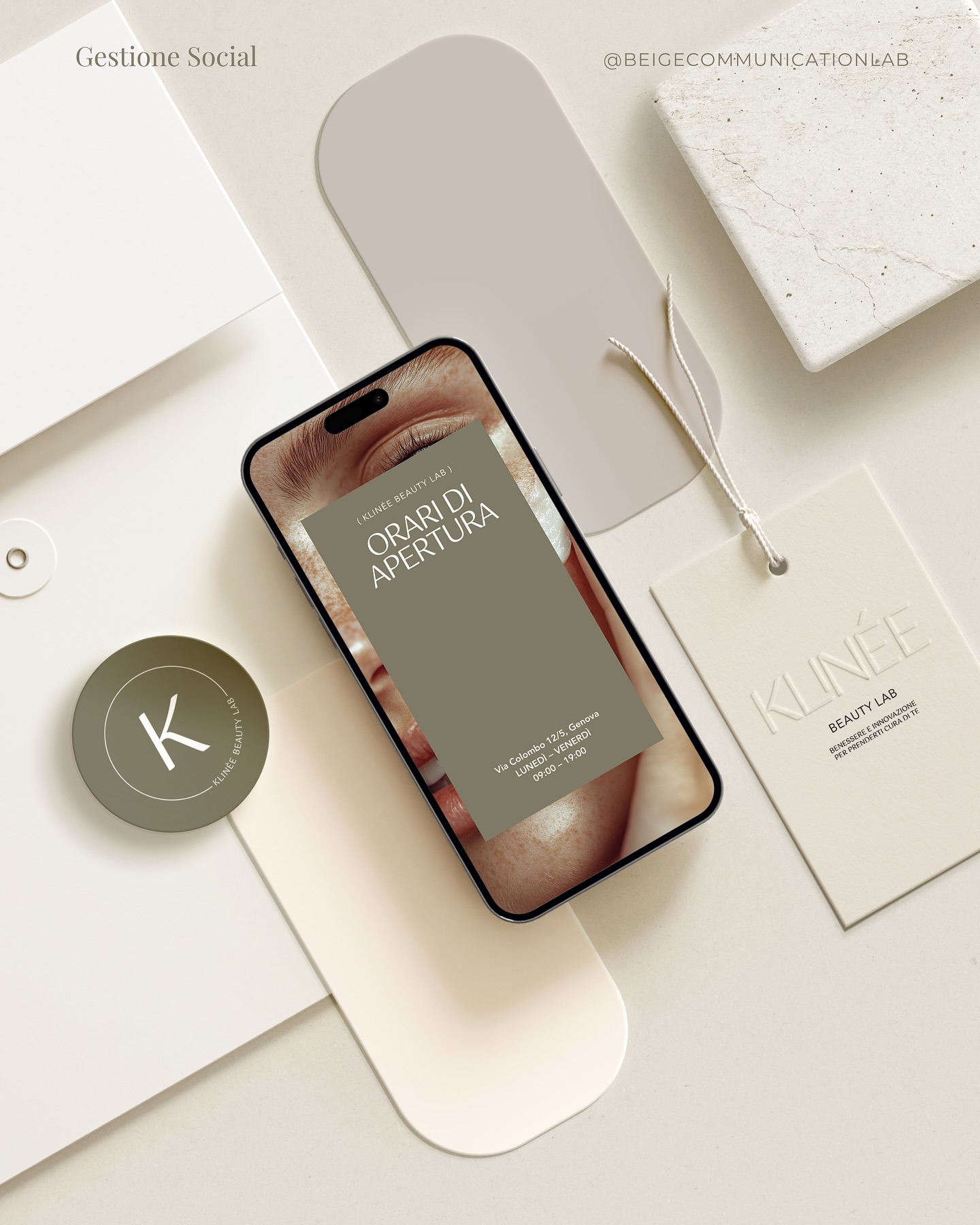 Dietro ogni feed esteticamente piacevole, c’è molto di più ✨ Per Klinée Beauty Lab abbiamo progettato una strategia social ad hoc: armonia visiva, contenuti che parlano al pubblico giusto e una comunicazione che riflette il brand design realizzato per loro.
In Beige progettiamo brand, web design e campagne su misura, con la cura di un'agenzia boutique.
☕️ Se sei pronto a fare il salto di qualità, contattaci tramite il link in bio!
________
client: @klinee_beautylab
strategy & design: @beigecommunicationlab
#beigecommunicationlab #communicationdesign #branding #socialmediamanagement #SMM