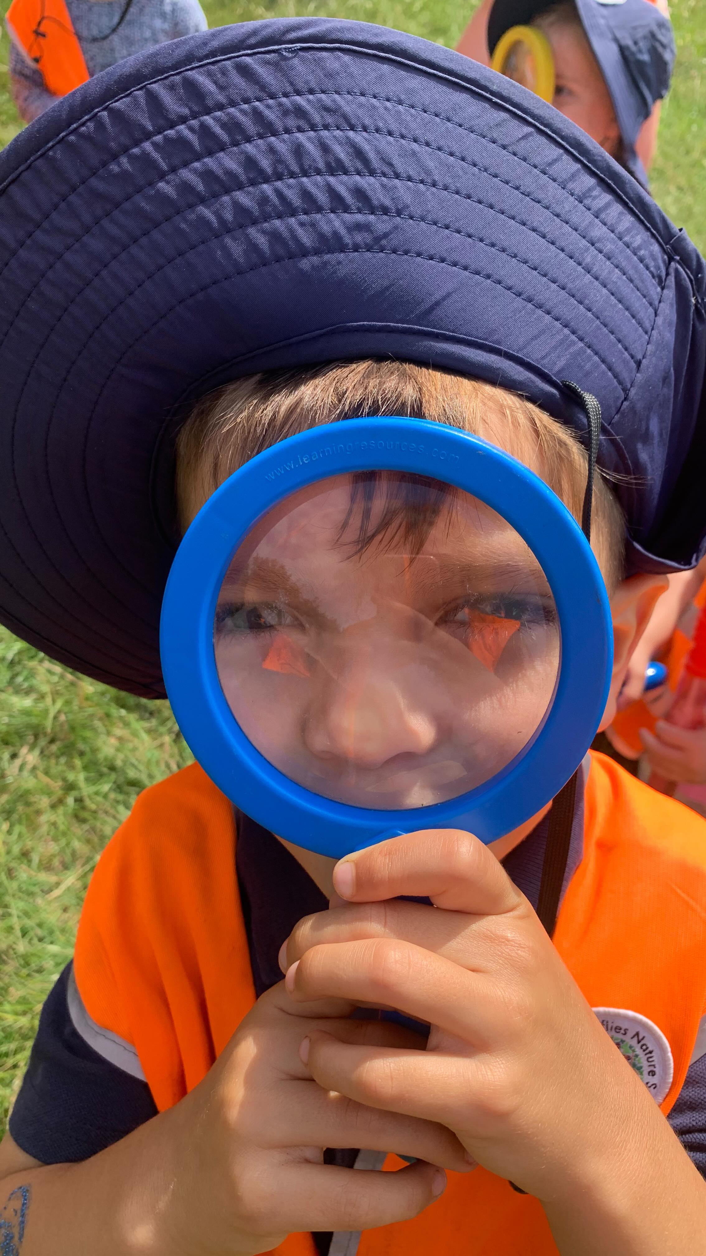 A Colour Monster Hide & Seek Adventure Walk Today 🌳 #preschool #natureschool #woodlandwalk #colourmonster