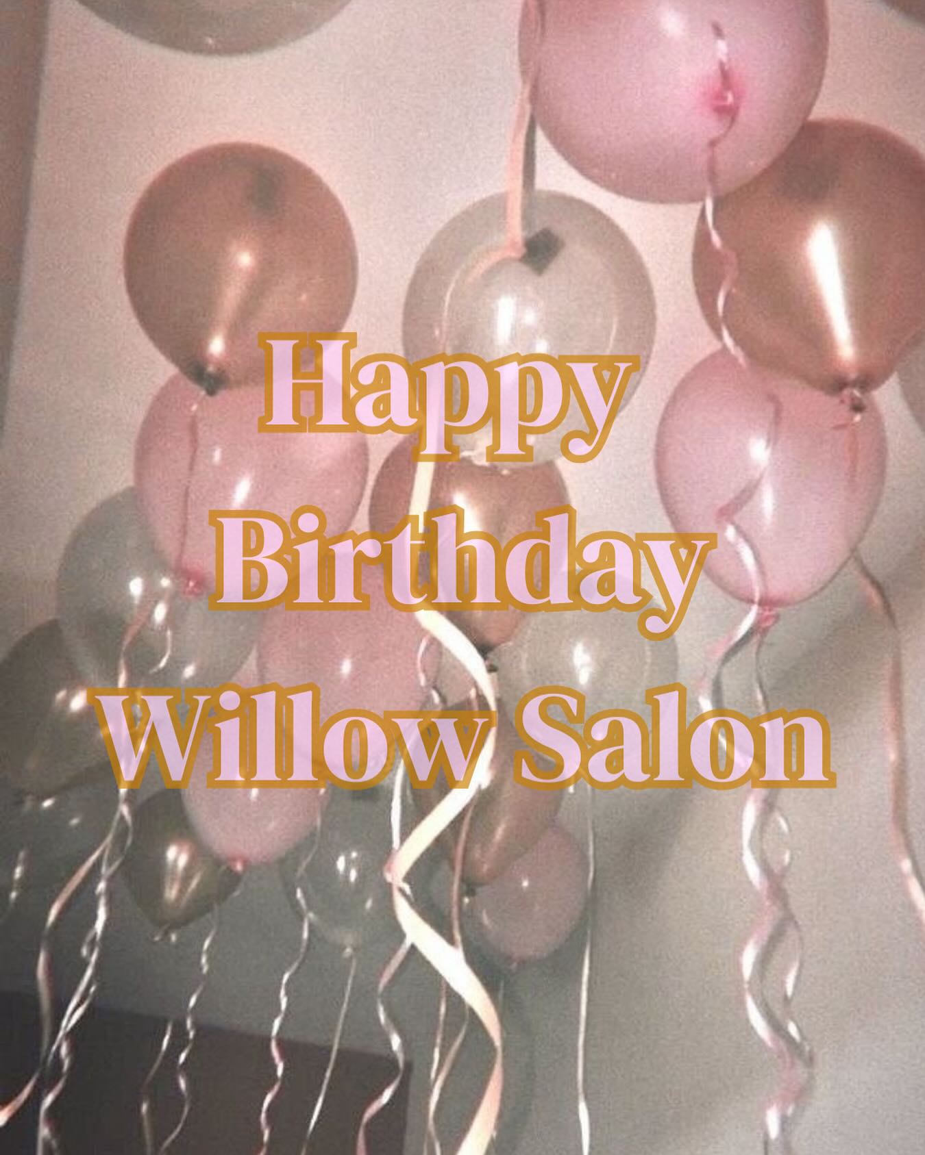 🎉 Celebrating 13 amazing years of style, beauty, and community at Willow Salon! 💇♀️💖
Thank you to our loyal guests, our incredible team, and everyone who’s been part of this journey. Here’s to many more years of making hair dreams come true! 🥂✨
#WillowSalonTurns14 #SalonAnniversary #ThankYou #HairGoals #GratefulHeart #WillowStyle #beautymilestones