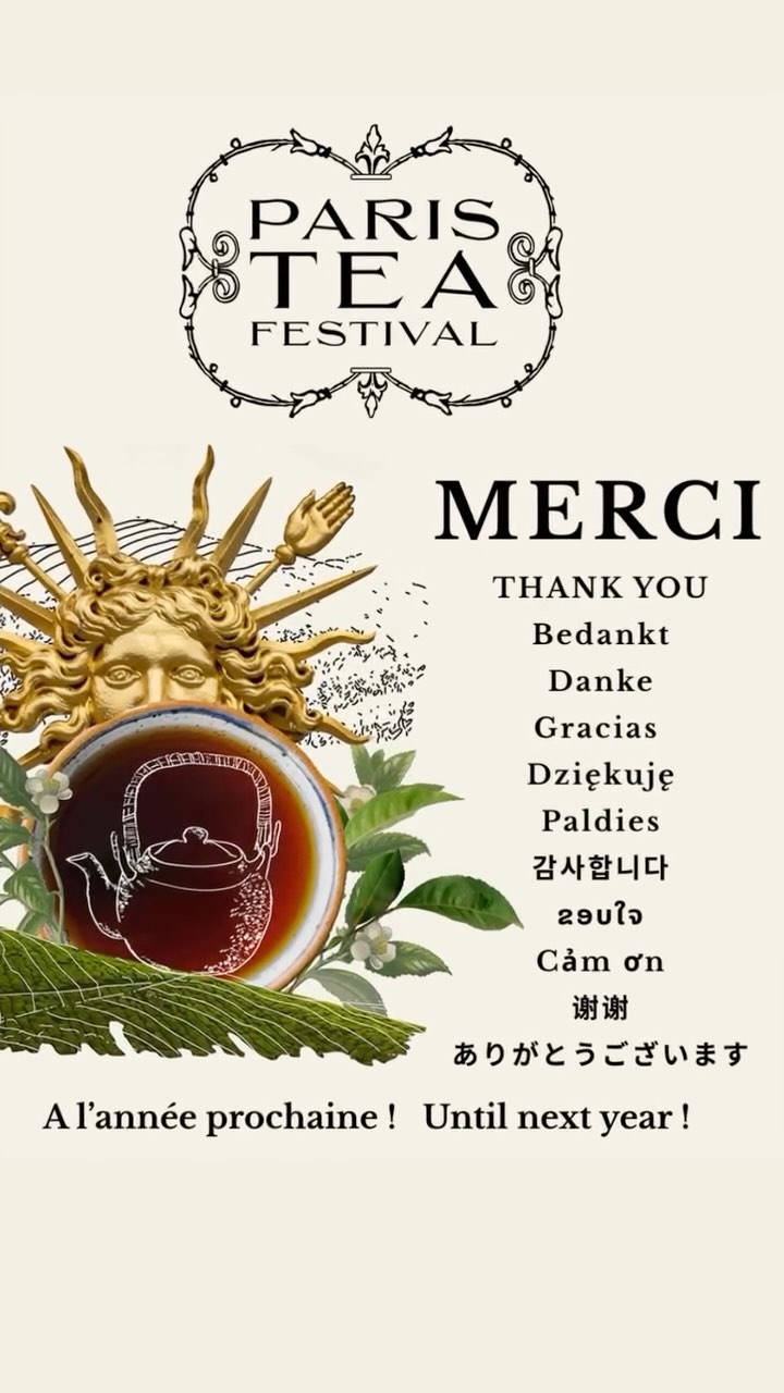 MERCI !
Il y a tout juste une semaine, le Paris Tea Festival ouvrait ses portes !
Merci aux premiers partenaires et exposants qui ont cru en ce rêve alors qu’il n’était encore qu’une esquisse.
Merci aux artisans du thé, producteurs, céramistes, venus parfois de très loin pour faire vivre ce jardin éphémère.
Merci aux intervenants et speakers pour la richesse et la profondeur que vous avez partagées.
Merci aux bénévoles, dont la présence essentielle, l’enthousiasme et le soutien ont permis à ce festival de se déployer efficacement.
Et surtout, merci à vous, cher public, visiteurs, passionnés ou simples curieux, d’avoir été au rendez-vous avec autant d’écoute, de bienveillance et d’émerveillement.
Ce festival, c’est vous tous.
Ce fut un moment de grâce. Et ce n’est qu’un début !
Avec gratitude,
María Kockmann, Fondatrice du Paris Tea Festival
Crédit photo @fsamphoto
🇬🇧🇺🇸THANK YOU!
Exactly one week ago, the Paris Tea Festival opened its doors!
Thank you to the first partners and exhibitors who believed in this dream when it was still just a sketch.
Thank you to the tea artisans, producers, and ceramicists who came—sometimes from very far—to bring this ephemeral garden to life.
Thank you to the speakers and presenters for the richness and depth you shared.
Thank you to the volunteers, whose essential presence, enthusiasm, and support allowed this festival to unfold so beautifully.
And above all, thank you to you, our dear audience—visitors, tea lovers, and curious souls—for showing up with such attention, kindness, and wonder.
This festival is all of you.
It was a moment of grace.
And it’s only the beginning!
With gratitude,
María Kockmann, Founder of the Paris Tea Festival
Photos : @fsamphoto
#paristeafestival #paristeafestival2025 #wedidittogether❤️ #merci