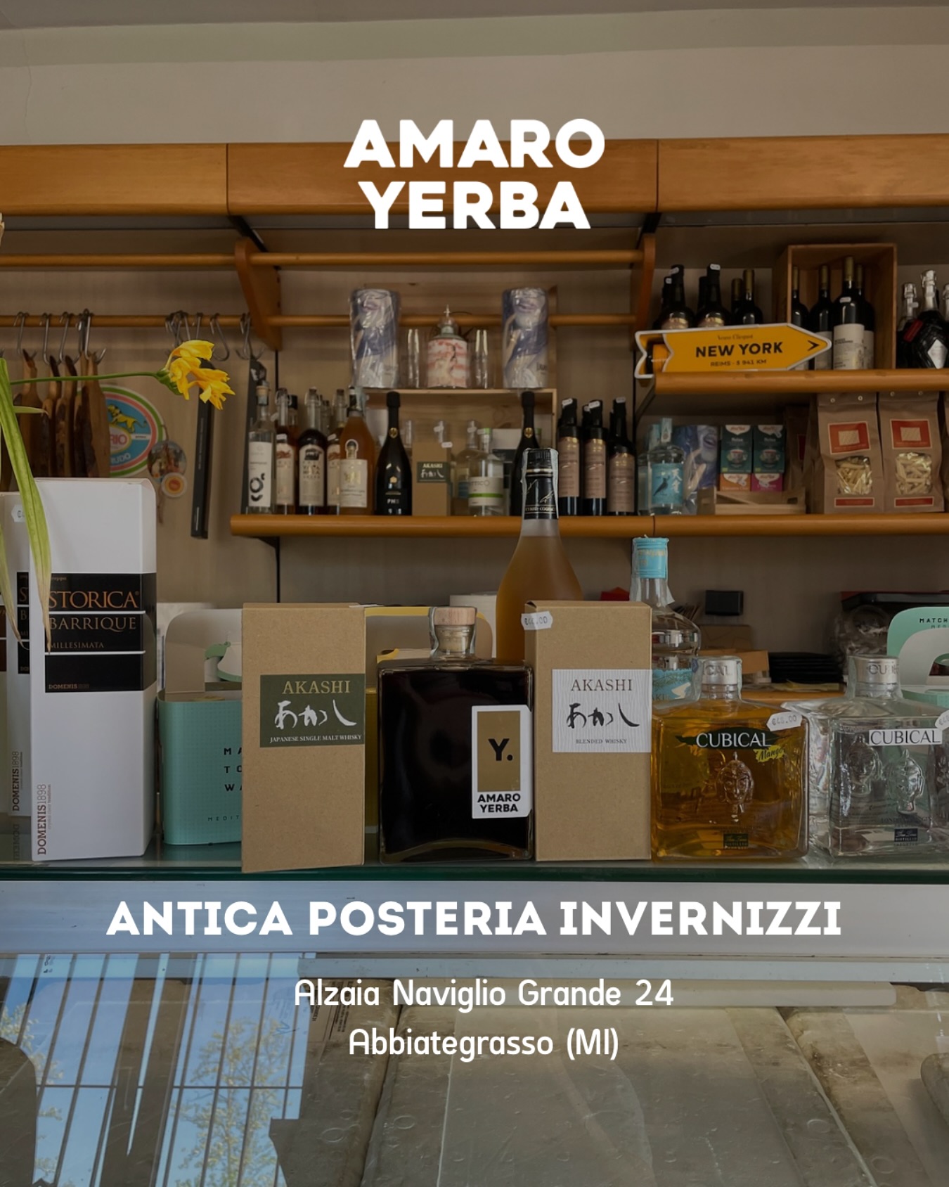 Amaro Yerba è ora disponibile anche all’Antica Posteria Invernizzi di Abbiategrasso, una realtà che seleziona con cura prodotti di qualità, ideale per chi cerca qualcosa di speciale da portare a tavola o da regalare.
#amaroyerba #yerbamate #amaro #amaroitaliano #amaroartigianale #anticaposteriainvernizzi #abbiategrasso