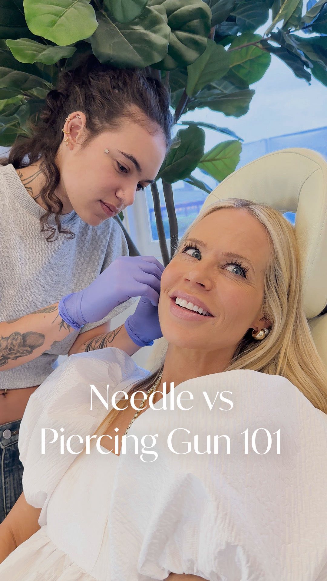 Needle > gun. Always. Forever. Period. 🔥 Come get pierced the right way....with style, skill, and safety. Can’t wait to see you today, babes! Thank you @crupthepiercer ❤️❤️❤️
#EndlessEarrings #PiercingParty #MainCharacterEnergy