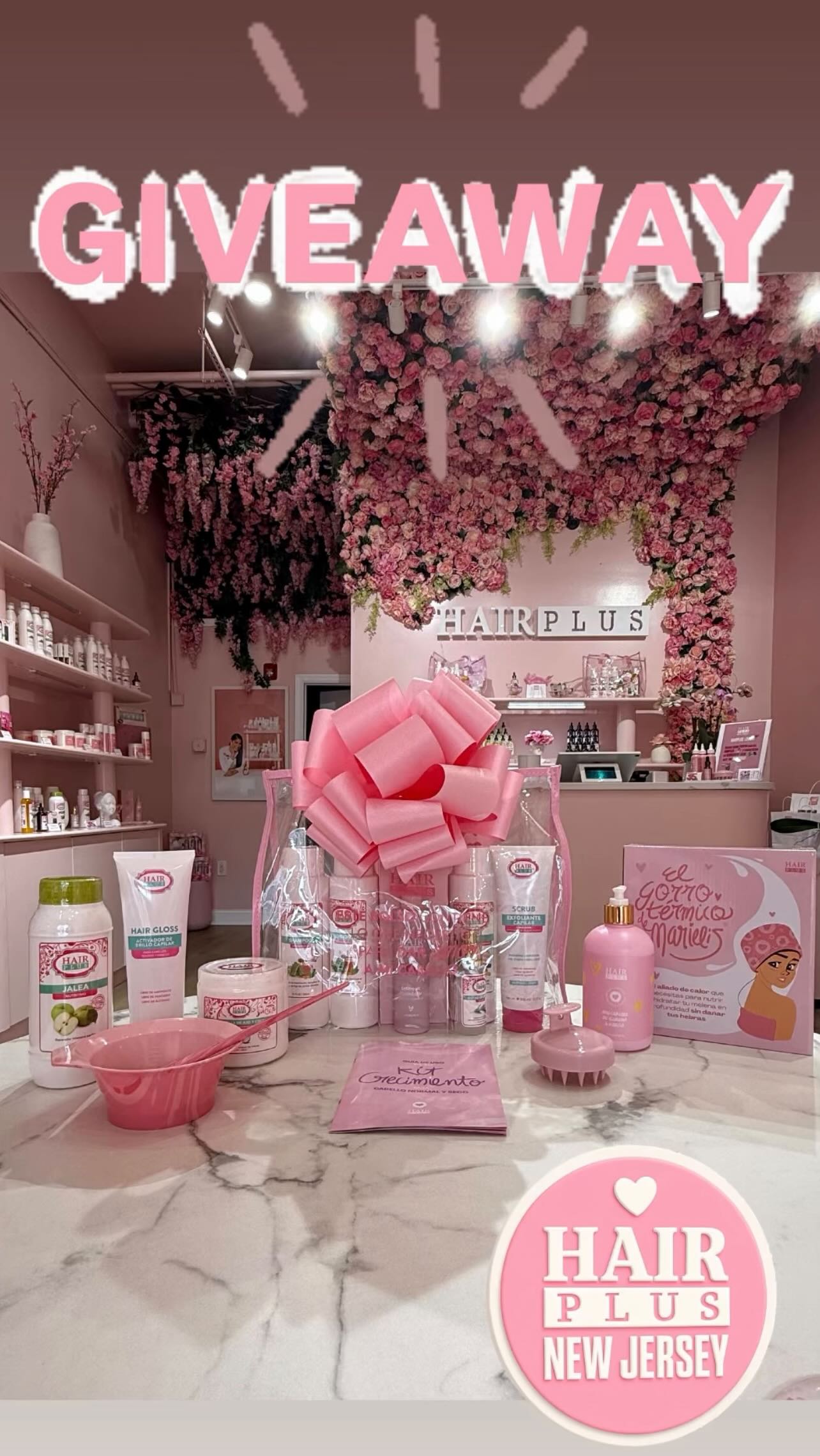 HAIRPLUS NEW JERSEY celebra contigo👇🏻😍💞. Regalándote este VERANO Cuidado y Salud Capilar💁♀️💖 💖KIT DE HIDRATACIÓN & CRECIMIENTO💖 (15 productos 🤩🤩) para que luzcas BELLAAAA😍💓
🎀• ¿Cómo participar? 🎀
💖Dale Like a este Post
💖Siguemos @hairplus.nj & @hairplus_nj
💖Comparte con TODAS tus AMIGAS 👯 de 2 en 2. COMPARTE en tus historias 🥰🫶🏻 Recuerda 👀TUS AMIGAS tienen que seguirnos al igual que tu 💓🫶🏻
💖Cuanto más veces participes más chances tienes de GANAR 🤩💓
ASÍ DE FACIL! 🤩💖YA ESTARÁS PARTICIPANDO 🤩💖
Porque ustedes los pidieron 🤩🤩lo extendimos 🥳🥳Sigan participando 🤩🤩
Anunciaremos al ganadora (o) el día 21 de Septiembre 🤩🤩 CORRE 🏃♀️ 🏃♂️ yPARTICIPA🤩🤩 Muchisima Suerte a todos! Bendiciónes 🙏🏻
💖Hairplus Premio:Shampoo, Acondicionador, Gotero Tomillo Edición Limitada, Suero, Scrub, Gotas de Brillo, Jalea, Mascarilla Coco, Hairgloss, Bowl, Gorro Térmico, Mascarilla Girasol Edición Limitada, Masajeador, Mini Guía y Bolso. 🤩😍
Casita Rosa Hairplus New Jersey requiere que el premio sea recogido en nuestra casita Rosa localizada 215 Chestnut St. Passaic💖Este Giveaway es únicamente de nuestras páginas @hairplus.nj y @hairplus_nj Solo válido en USA🇺🇸
Disclaimers: This giveaway is not sponsored, endorsed or administered by or associated
with Instagram #hairplus.nj# hairplus_nj
#giveaway#haircare#hairplusproducts#hairpl
usnuevoproducto#hairplusnuevamascarilla#
mascarillagirasolykarite#goterotomillo
#Expertosenelcrecimientodelcabello