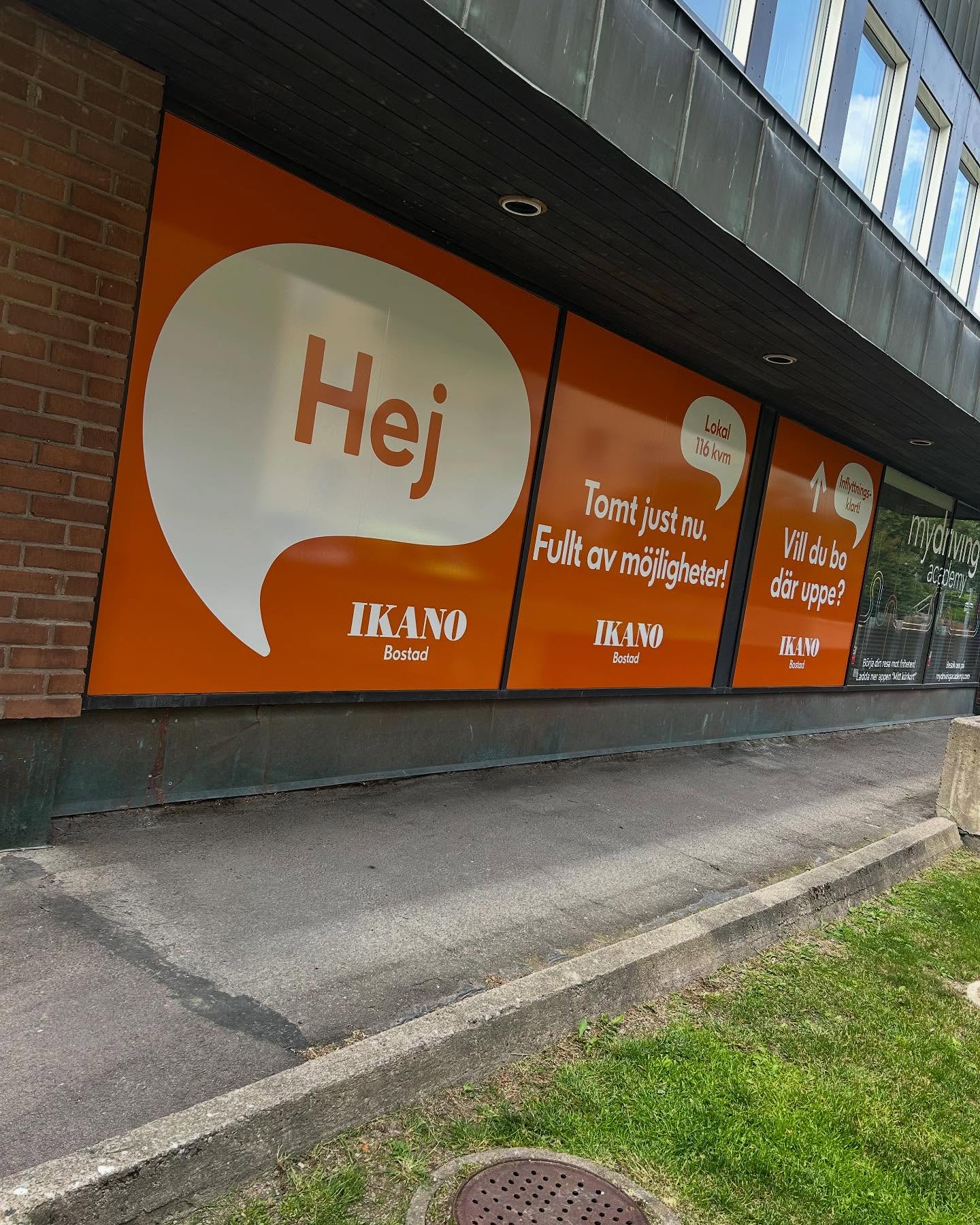 Fönsterdekor #ikanobostad