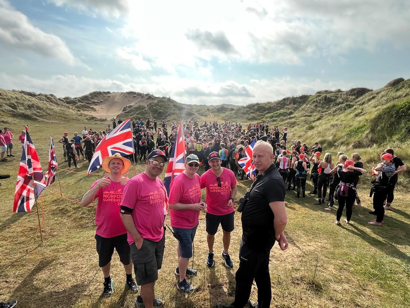 Pink lady start brigade and Jake