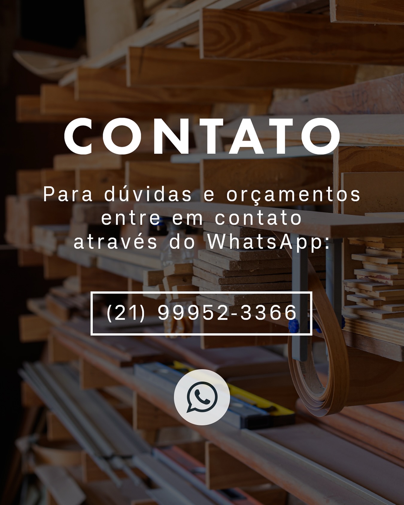 Cada projeto é único e começa com uma boa conversa! 📲✨
Entre em contato pelo WhatsApp: (21) 99952-3366
Vamos pensar juntos na melhor solução sob medida pra você.