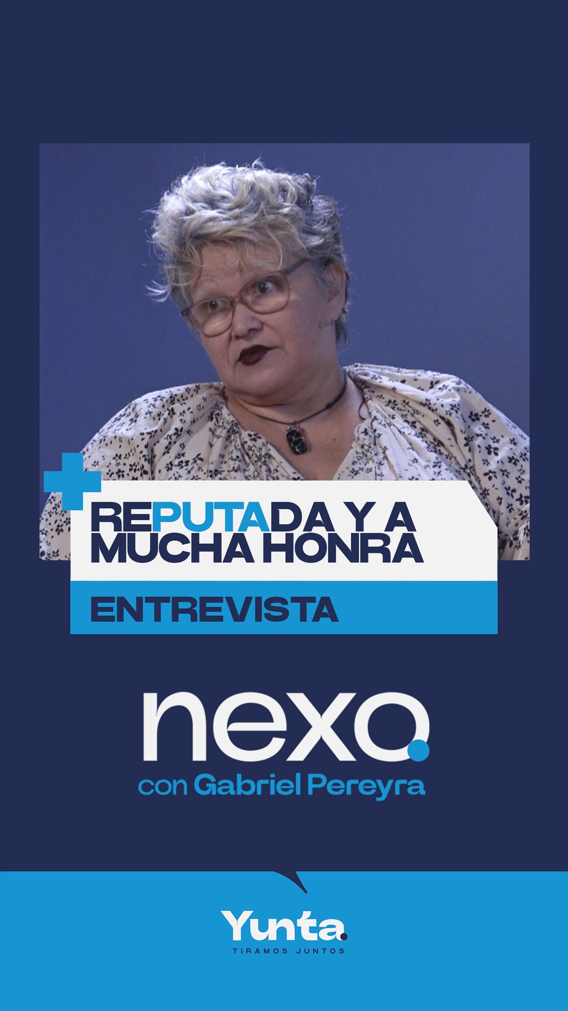RePUTAda y a mucha honra.
Karina Núñez es trabajadora sexual, activista social y aspirante a una banca en el Parlamento.
En NEXO con Gabriel Pereyra habla de violencia, estigmas y poder, sin filtro.
→ Miralo completo en nuestro canal de YouTube.
#Yunta #Nexo