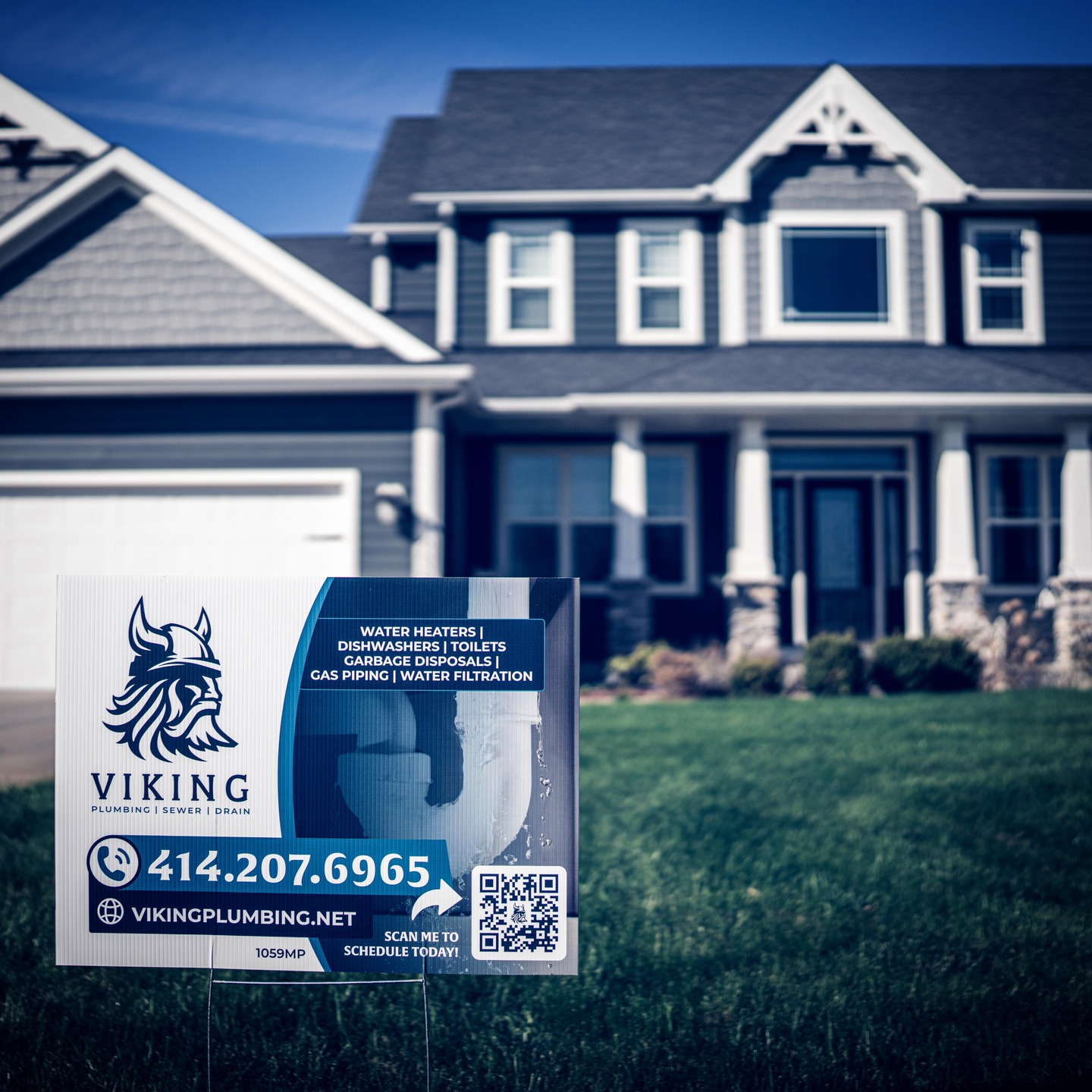 Another satisfied Viking Plumbing customer! Trust in the Viking Way!