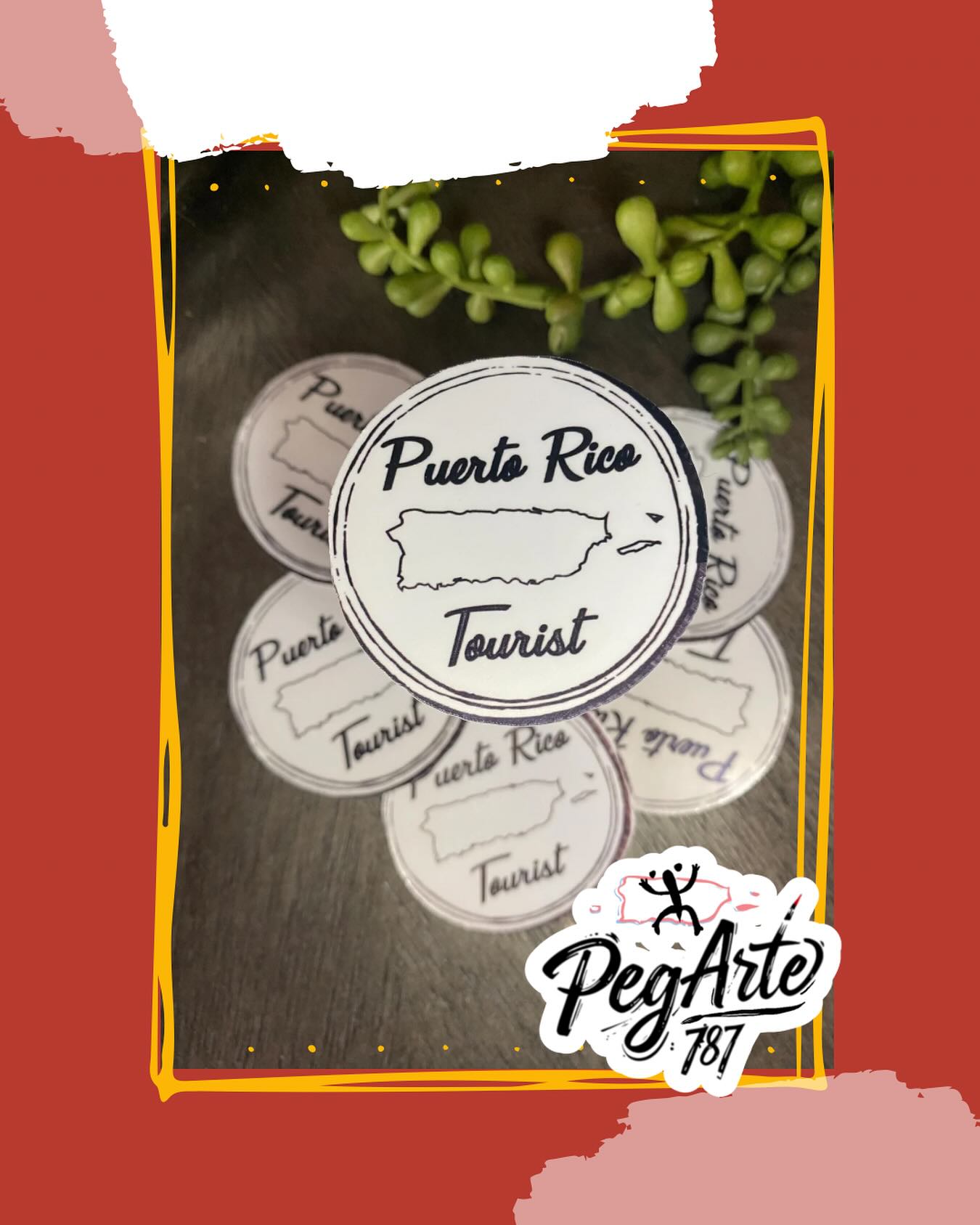 📍✈️ Puerto Rico: Tourist Approved!
Este sticker es como un pasaporte sellado que dice “Sí, estuve en Puerto Rico” 🇵🇷✨
Perfecto para pegar en tu libreta de viaje, botella, maleta o donde quieras presumir que llevas un pedacito de nuestro archipiélago contigo.
Minimalista, resistente y diseñado con amor boricua para todos los que aman explorar la Isla del Encanto.
¿Ya tienes el tuyo?
Disponible en nuestra mesa y en nuestra tienda online.